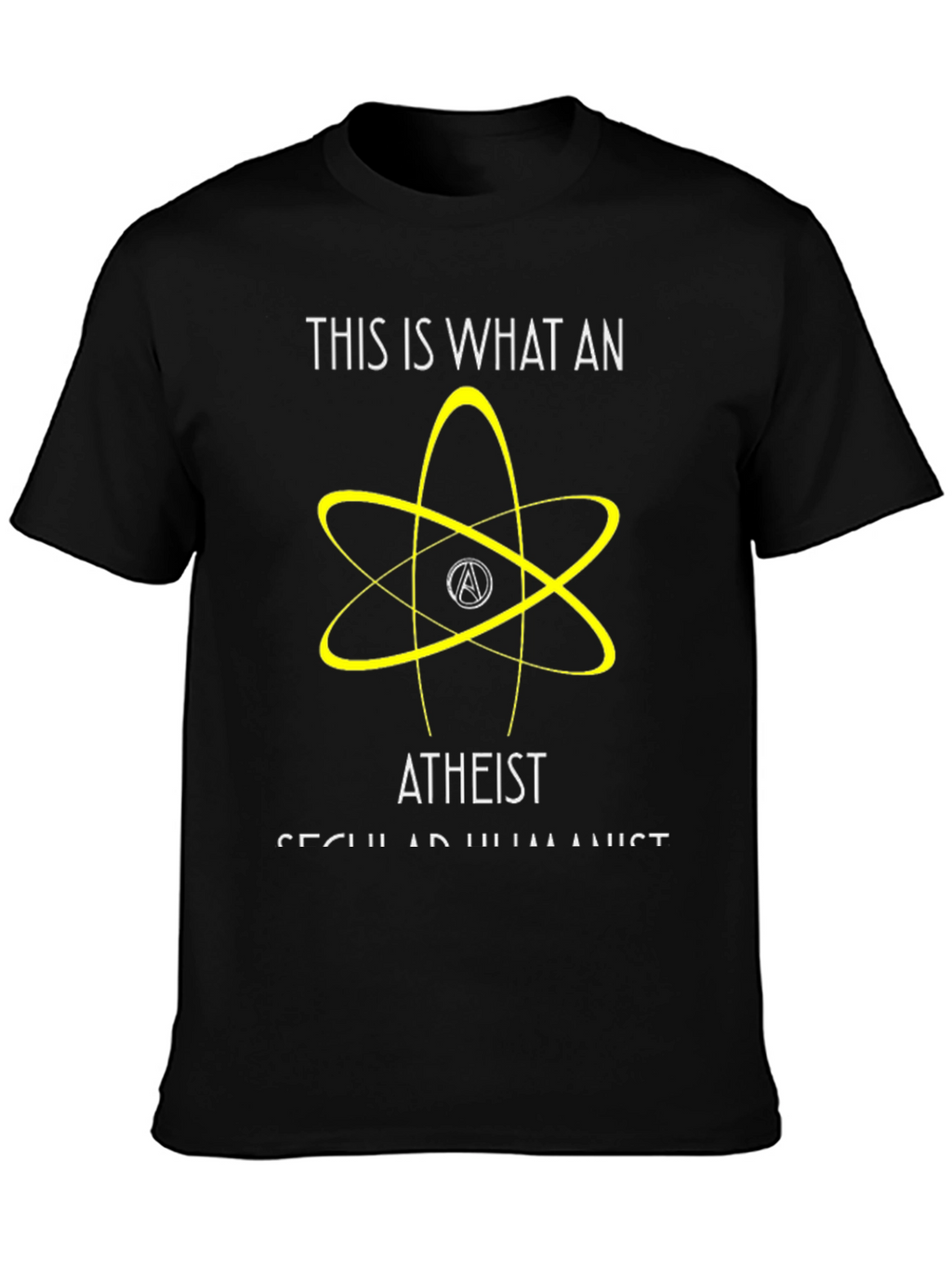 Atheist Atom T-Shirt - Secular Humanist Tee
