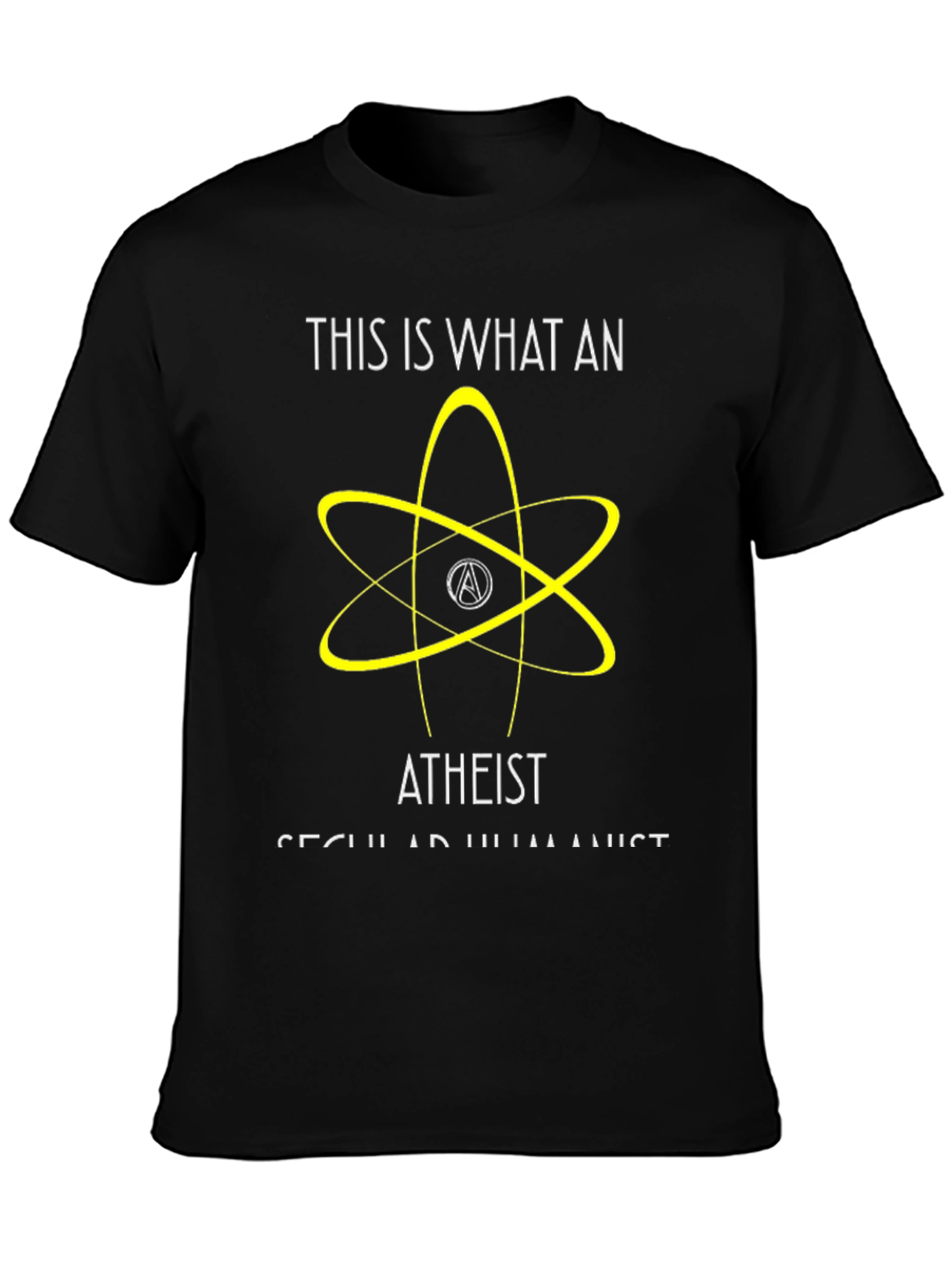 Atheist Atom T-Shirt - Secular Humanist Tee