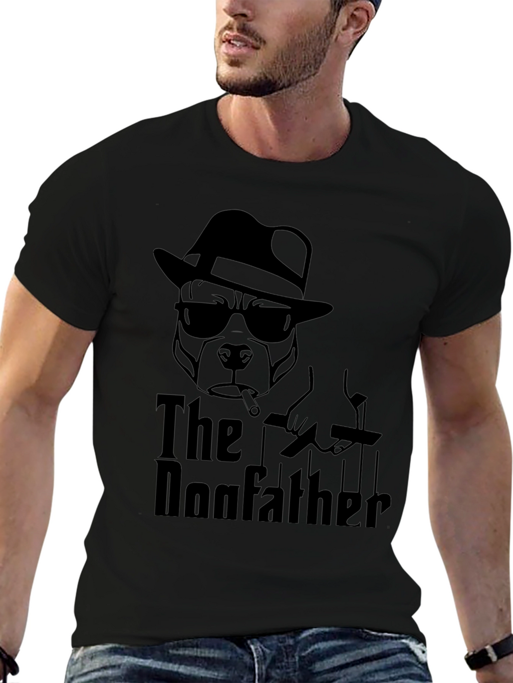 The Dogfather T-Shirt - Funny Graphic Tee