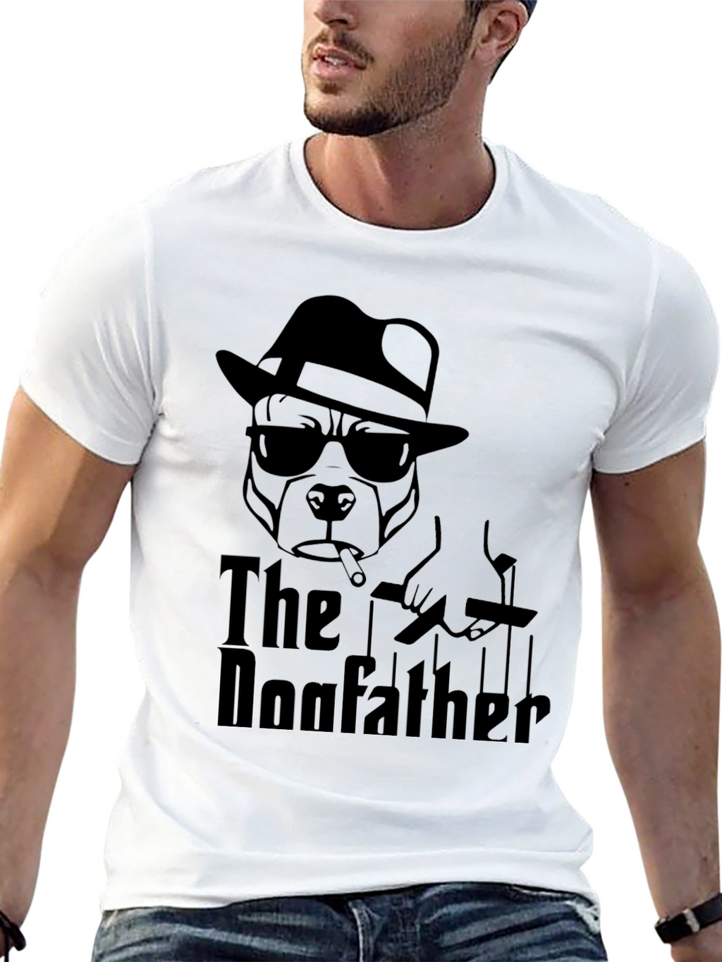 The Dogfather T-Shirt - Funny Graphic Tee