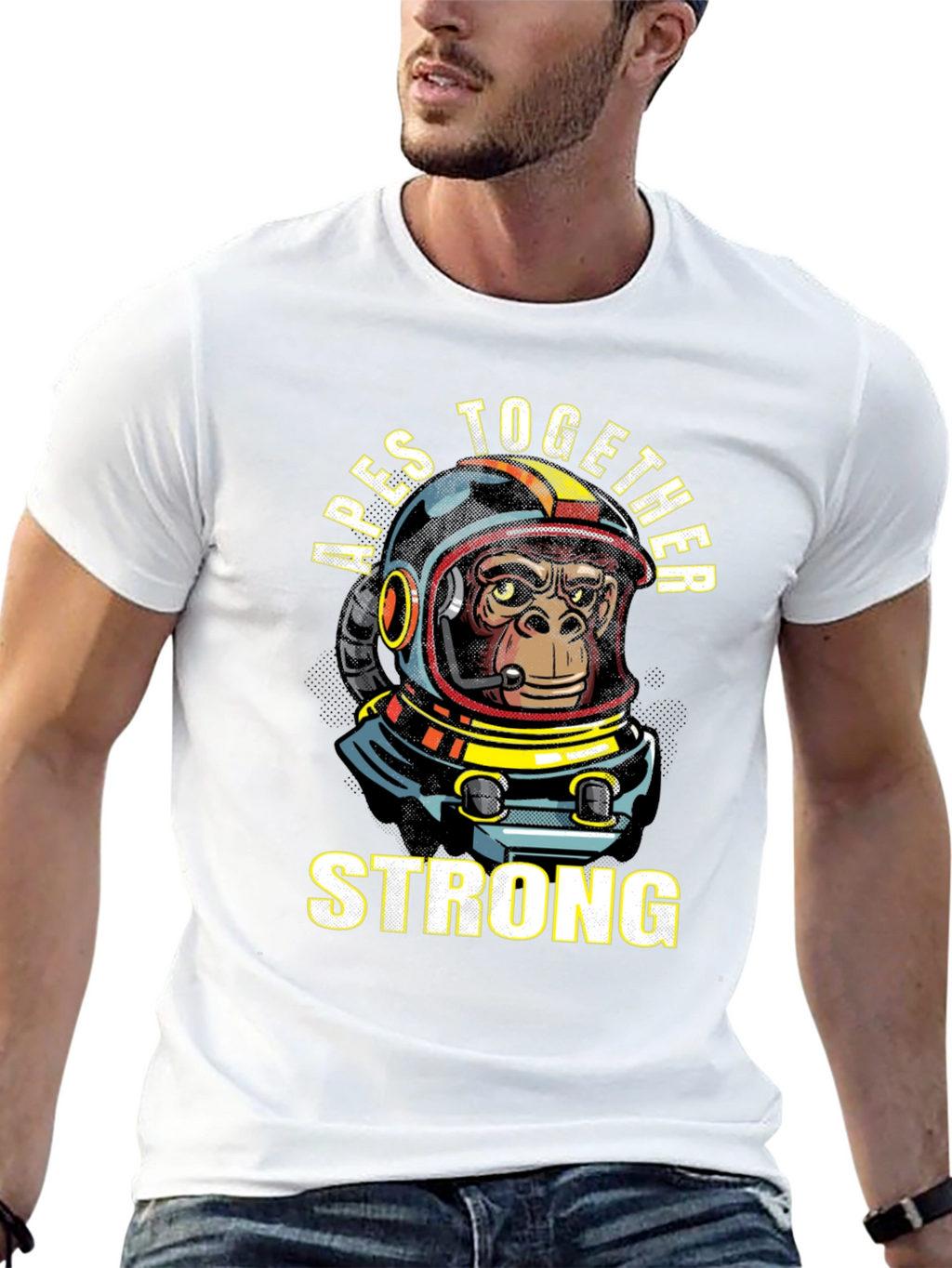 Apes Together Strong Graphic T-Shirt