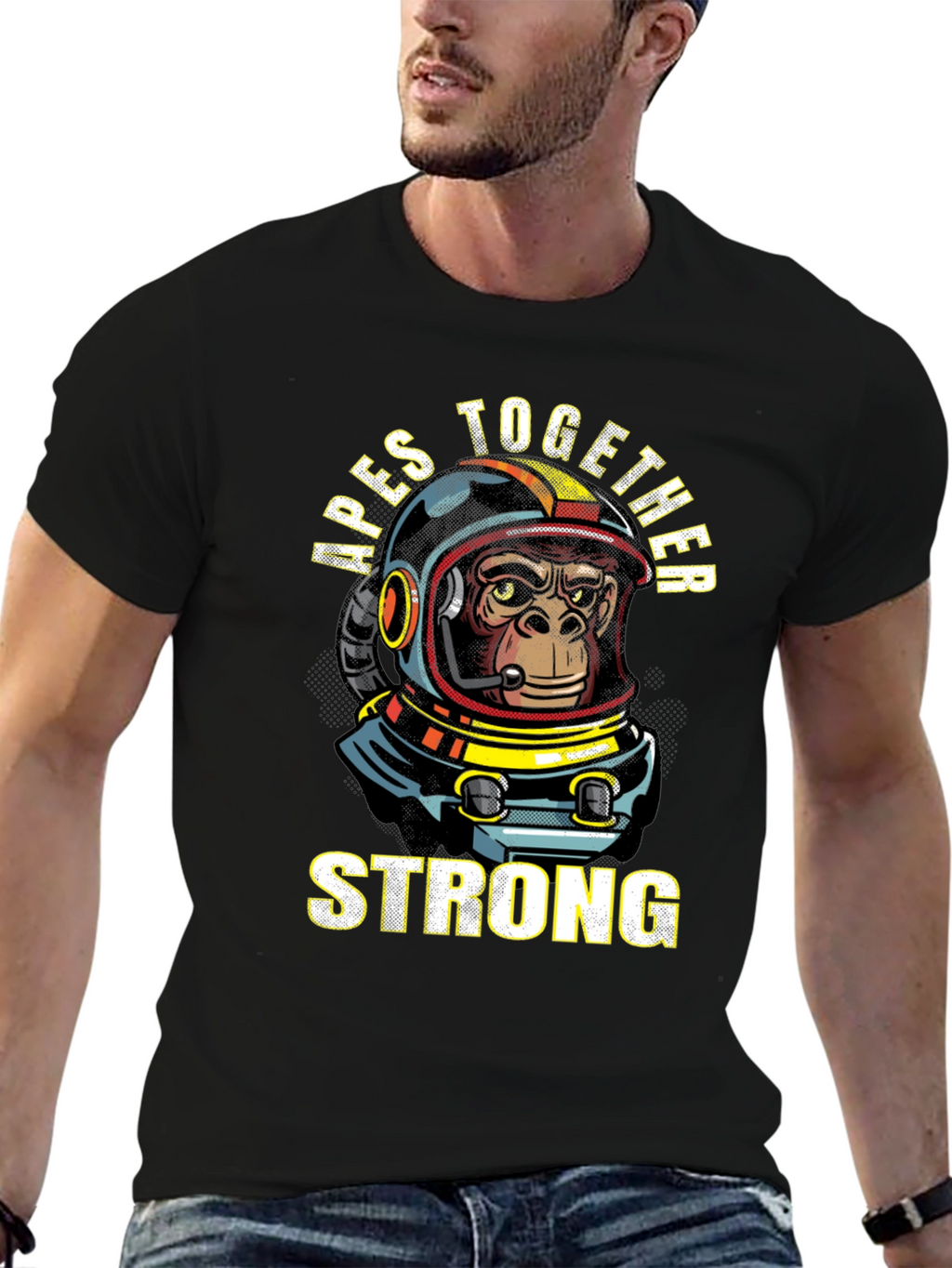 Apes Together Strong Graphic T-Shirt
