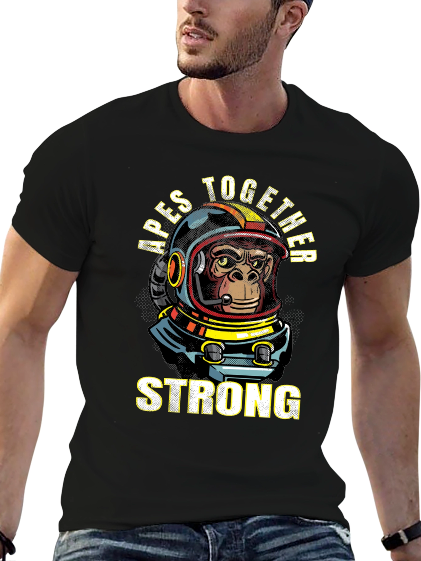 Apes Together Strong Graphic T-Shirt