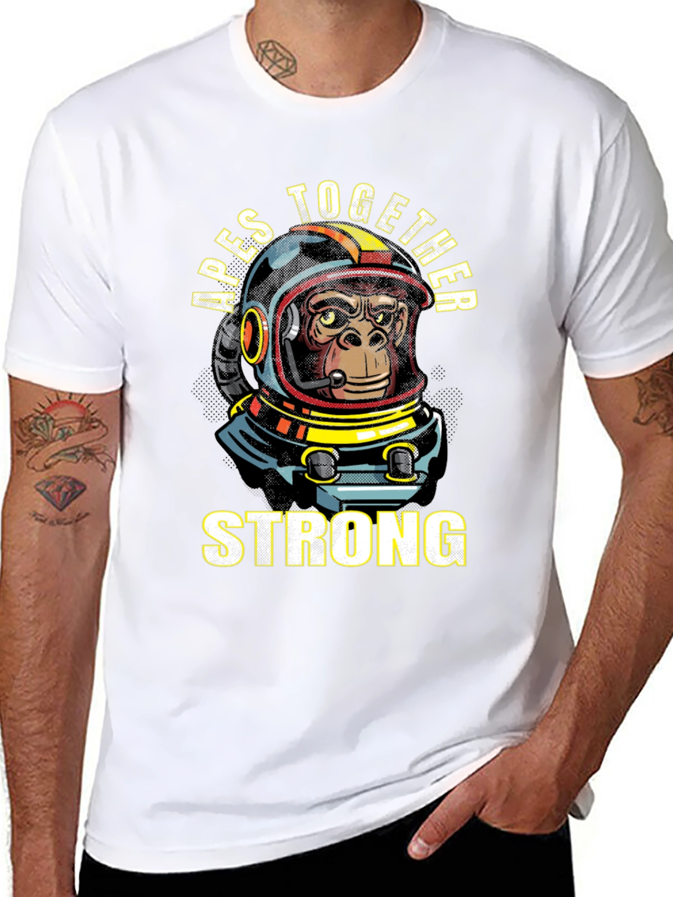 Apes Together Strong Graphic T-Shirt