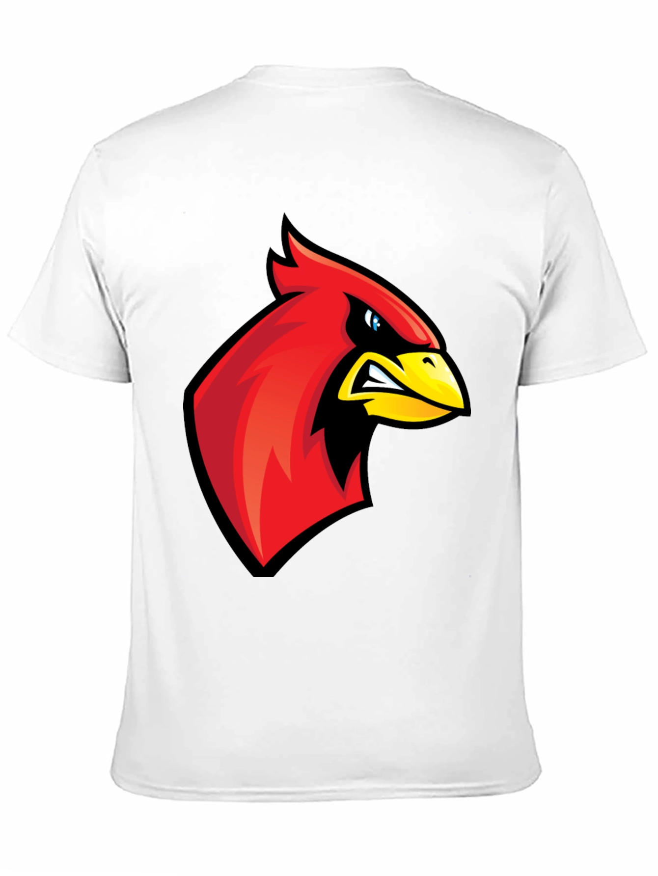 Cardinal Bird Graphic Tee - Mens Black T-Shirt