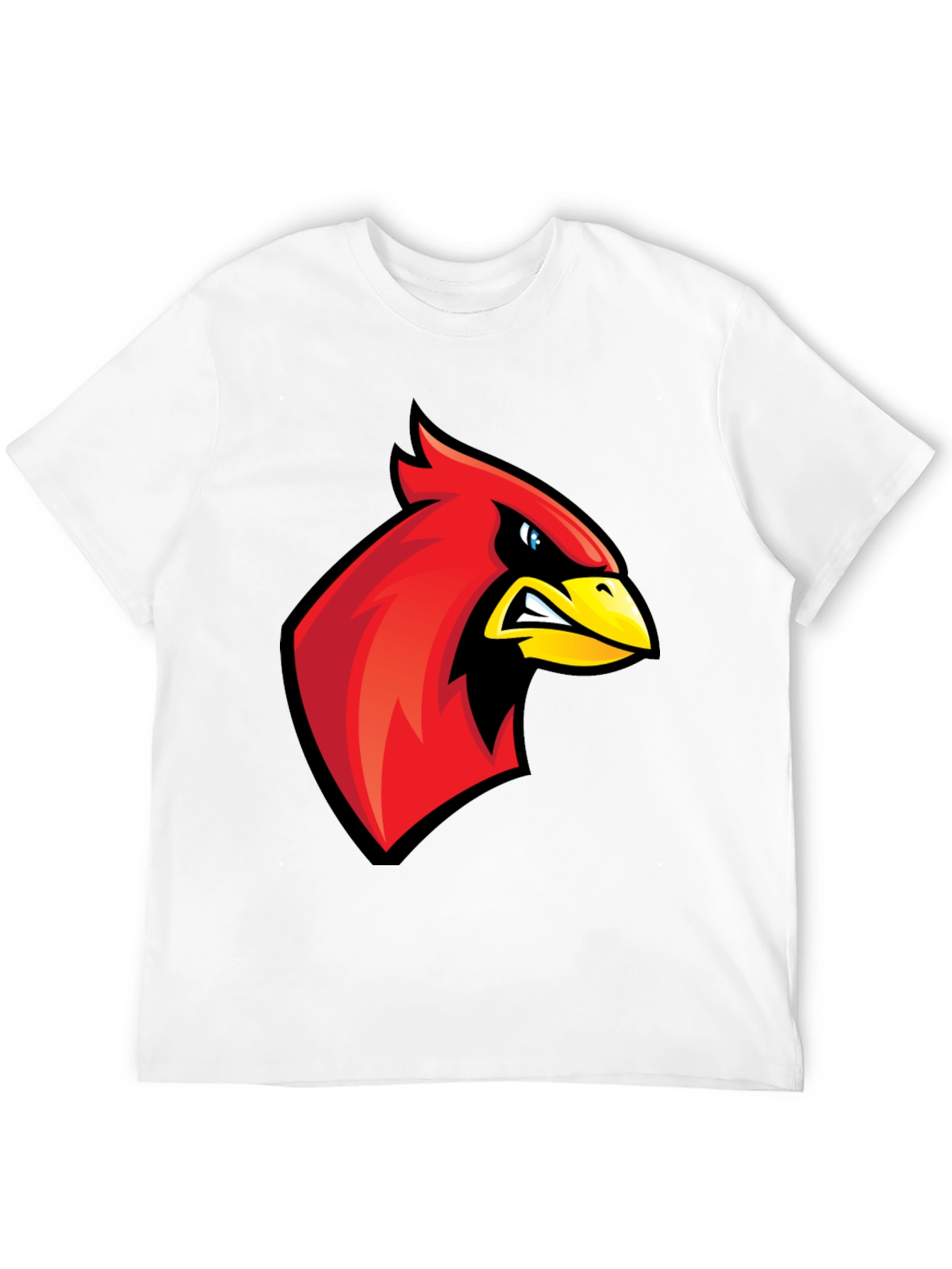 Cardinal Bird Graphic Tee - Mens Black T-Shirt
