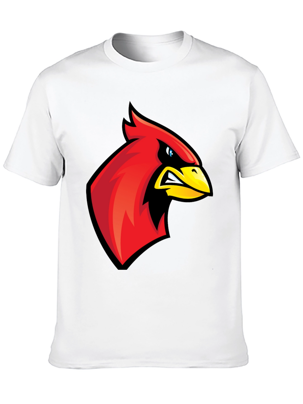 Cardinal Bird Graphic Tee - Mens Black T-Shirt