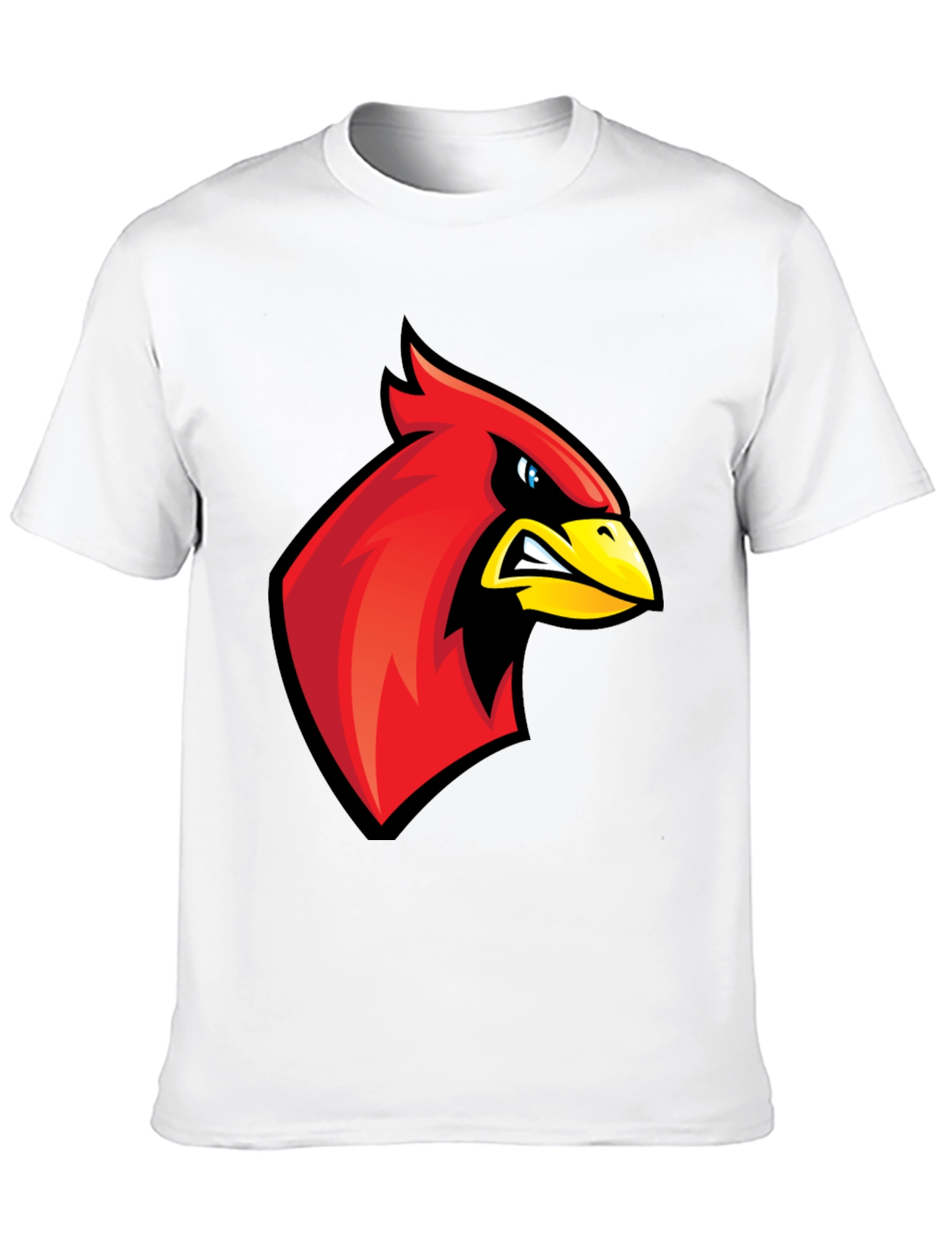 Cardinal Bird Graphic Tee - Mens Black T-Shirt