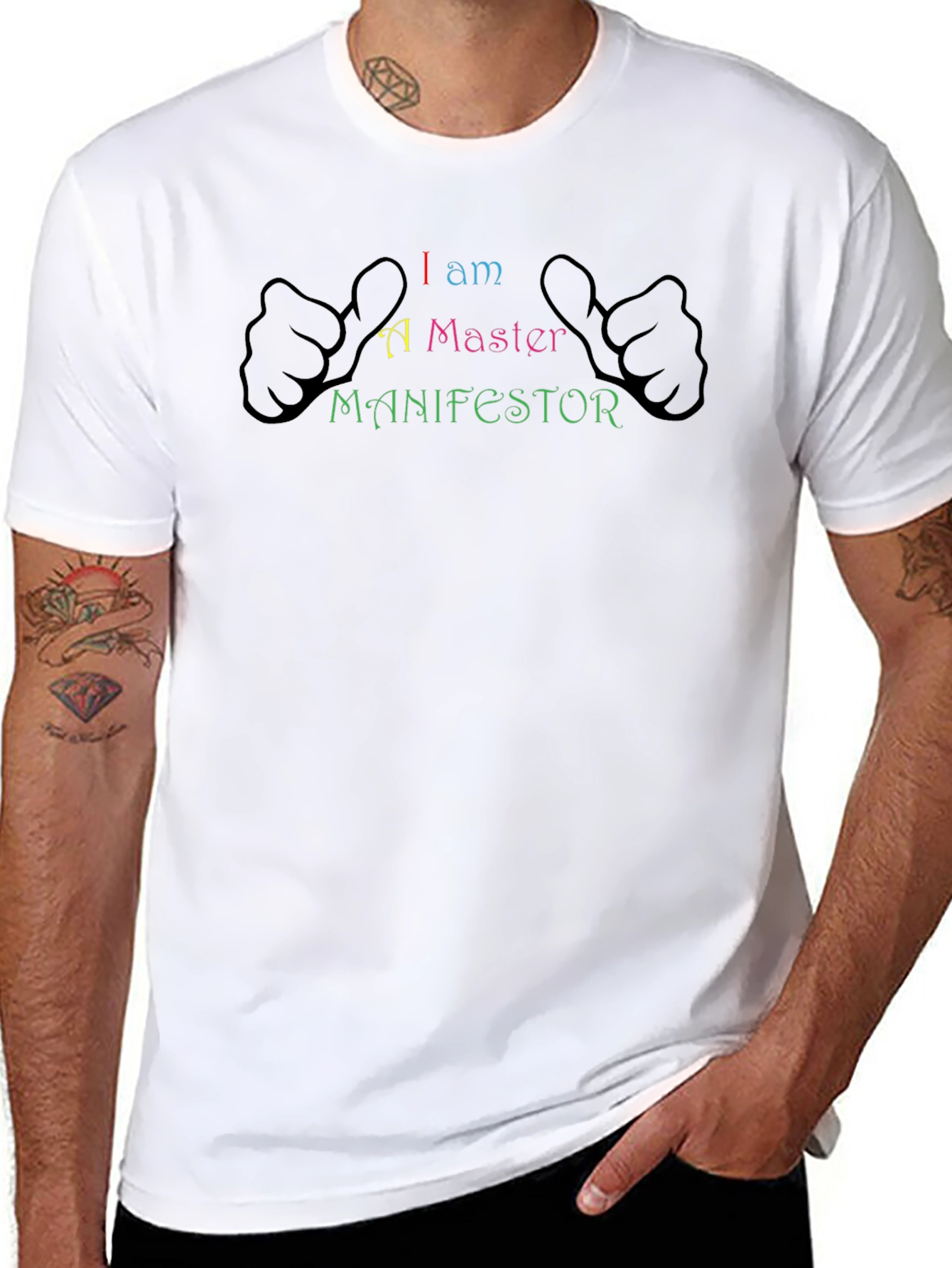 I am a Master Manifestor Black T-Shirt