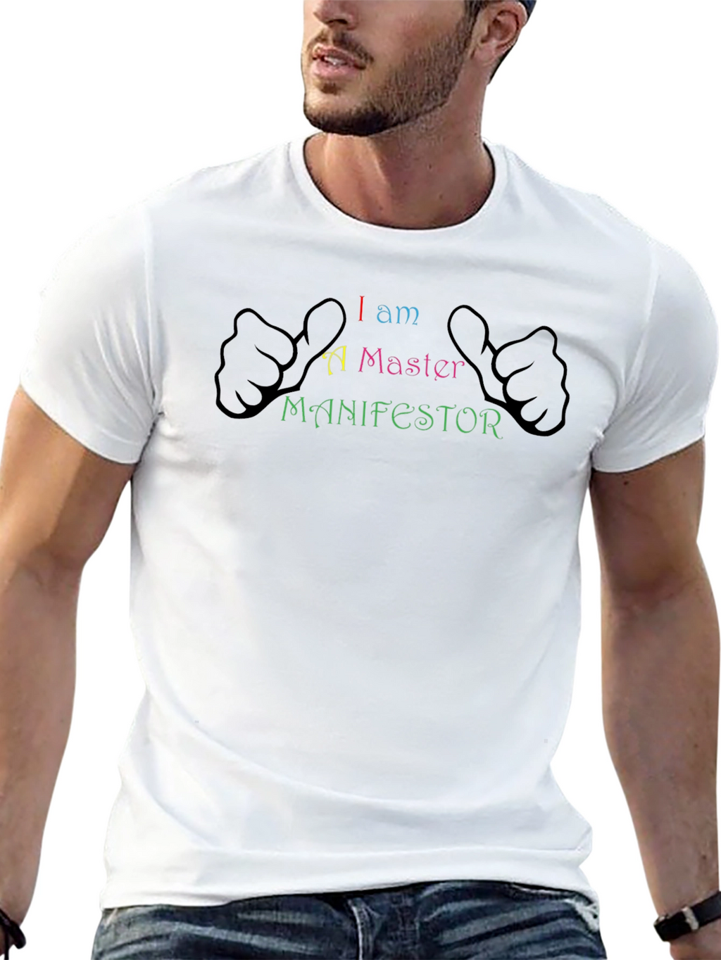 I am a Master Manifestor Black T-Shirt