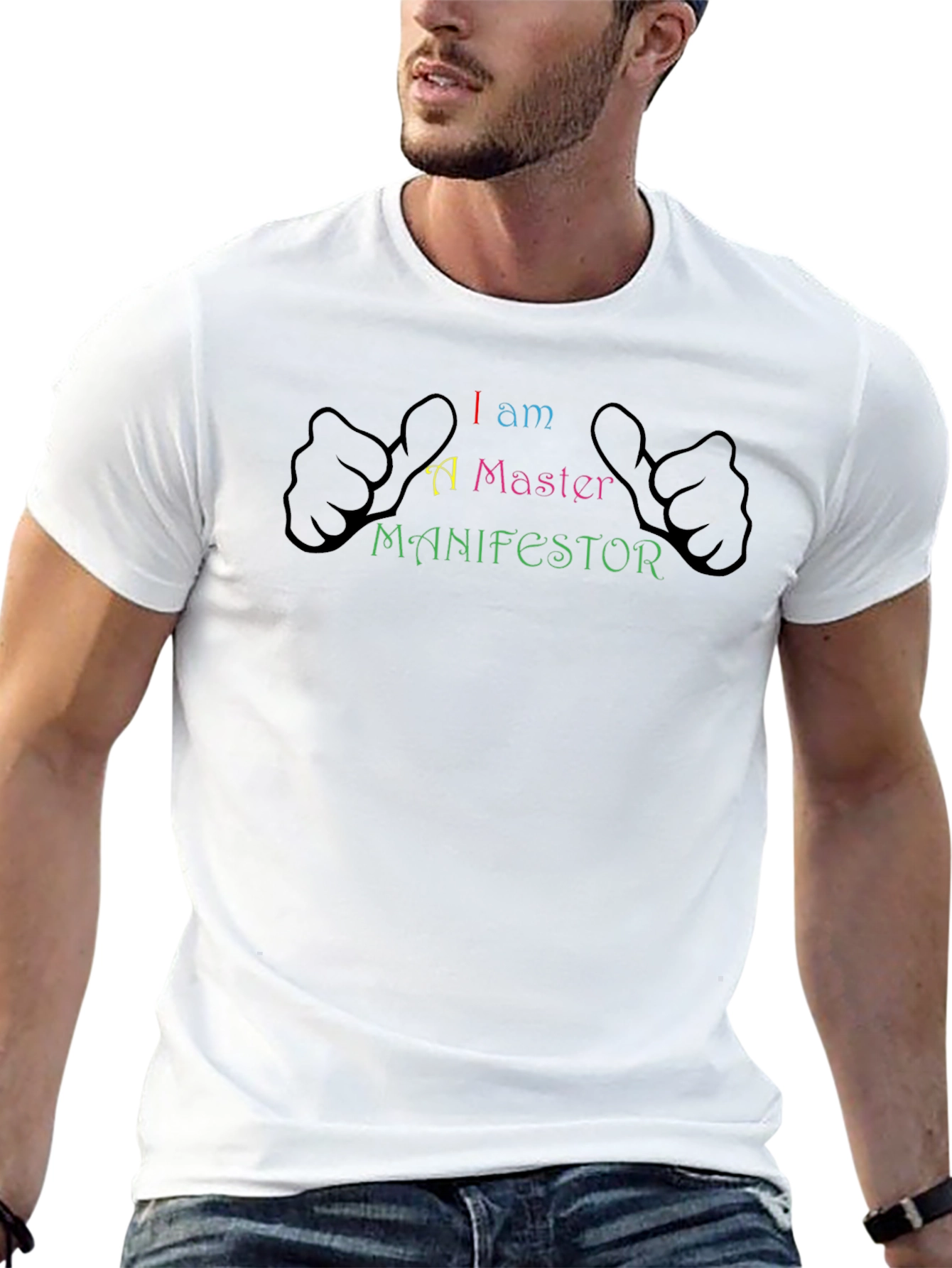 I am a Master Manifestor Black T-Shirt