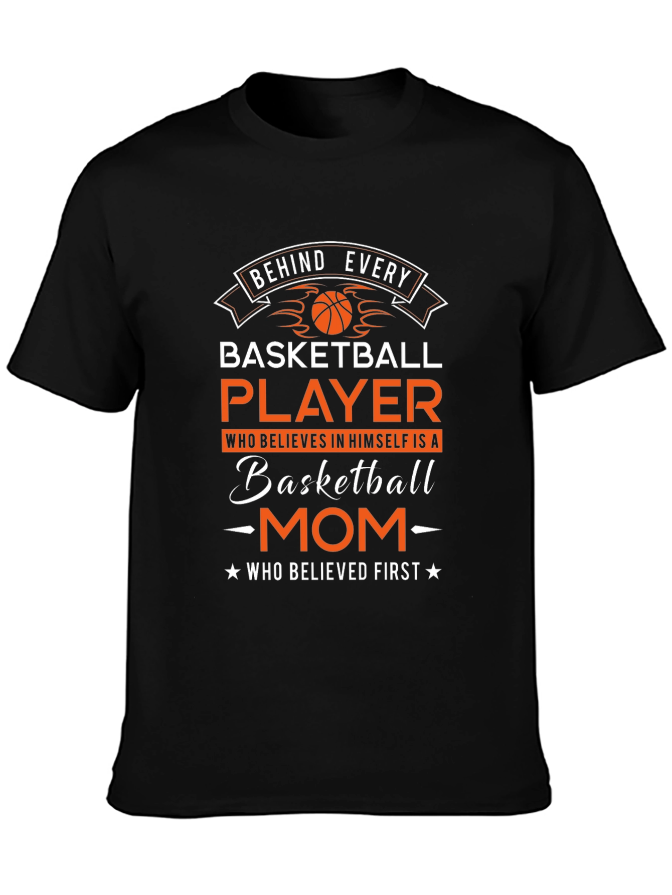 Basketball Mom Graphic T-Shirt
