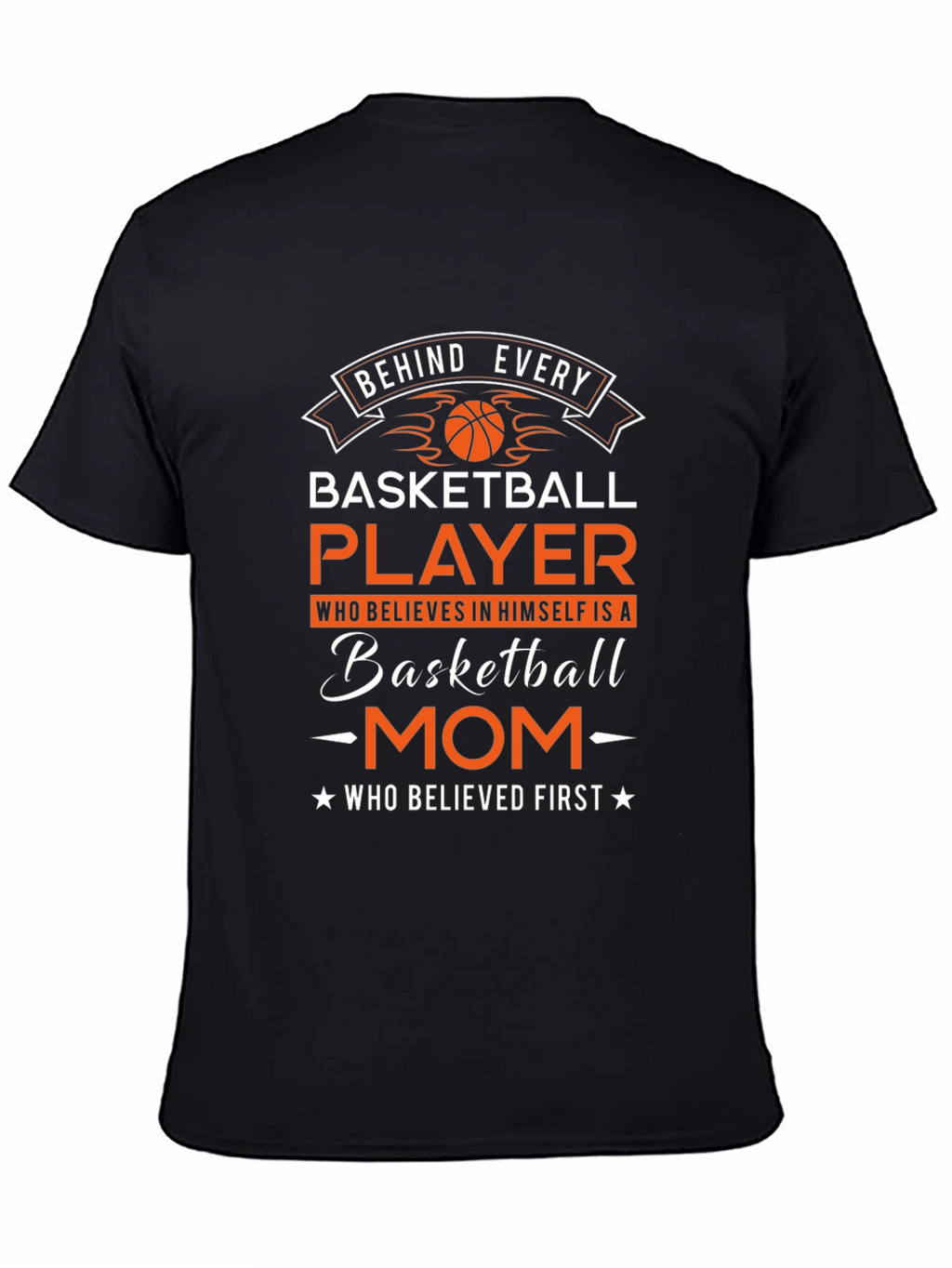 Basketball Mom Graphic T-Shirt