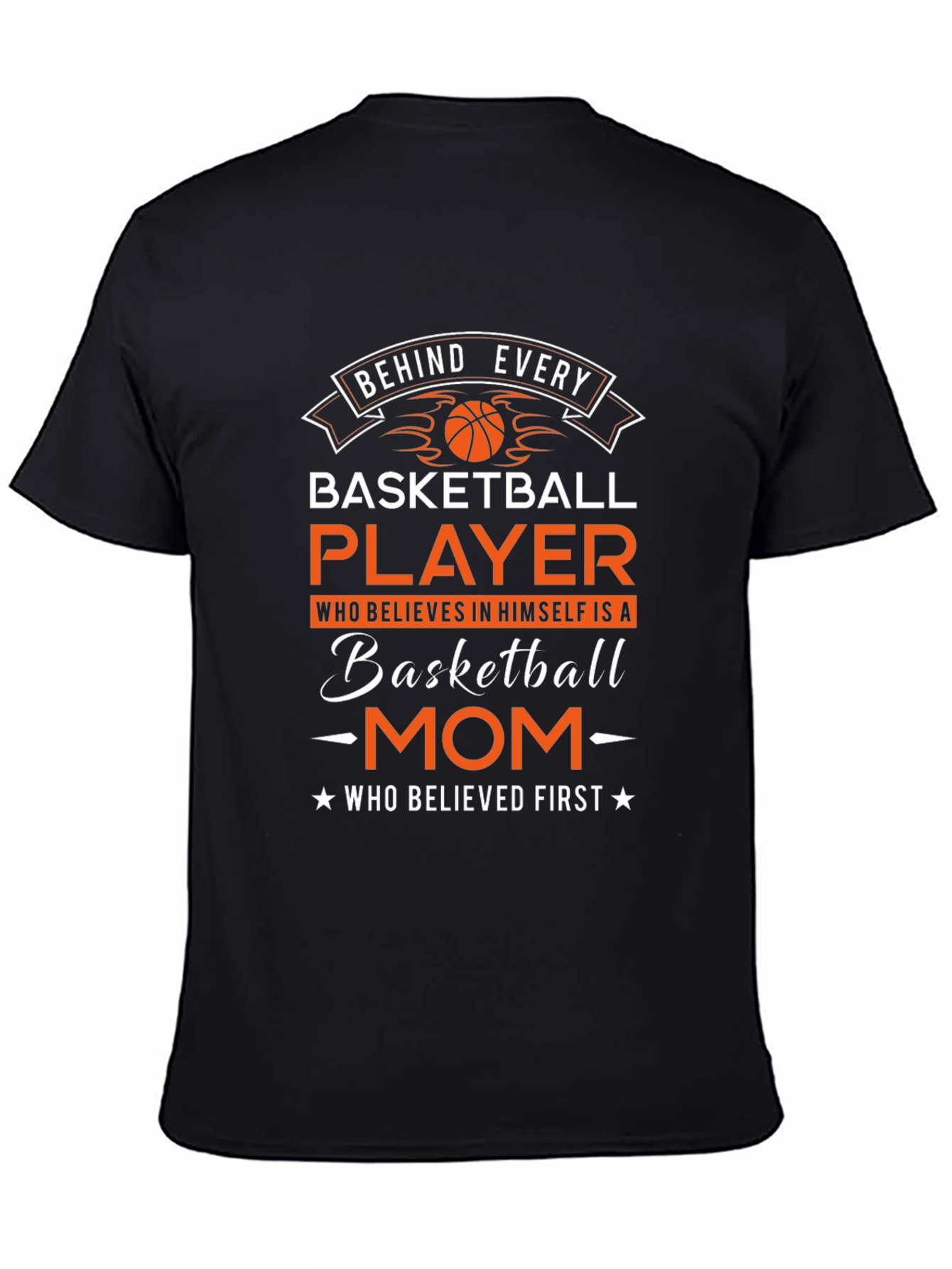 Basketball Mom Graphic T-Shirt