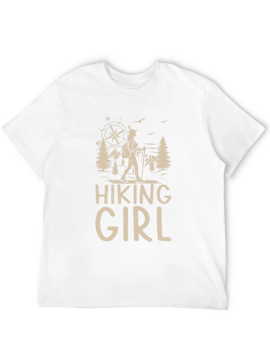 Hiking Girl T-Shirt - Adventure Tee