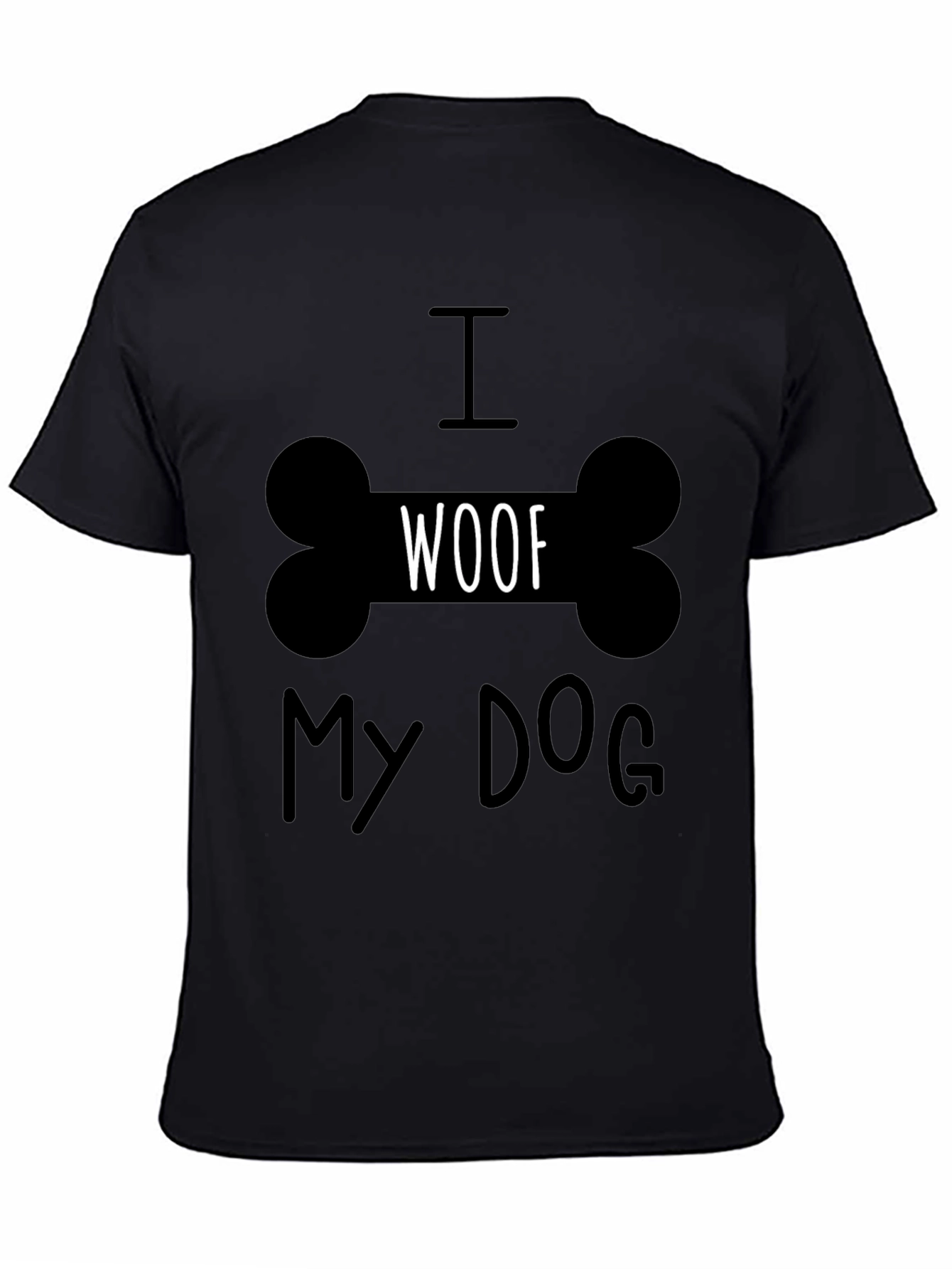 I Woof My Dog T-Shirt -  Cute Dog Lover Tee