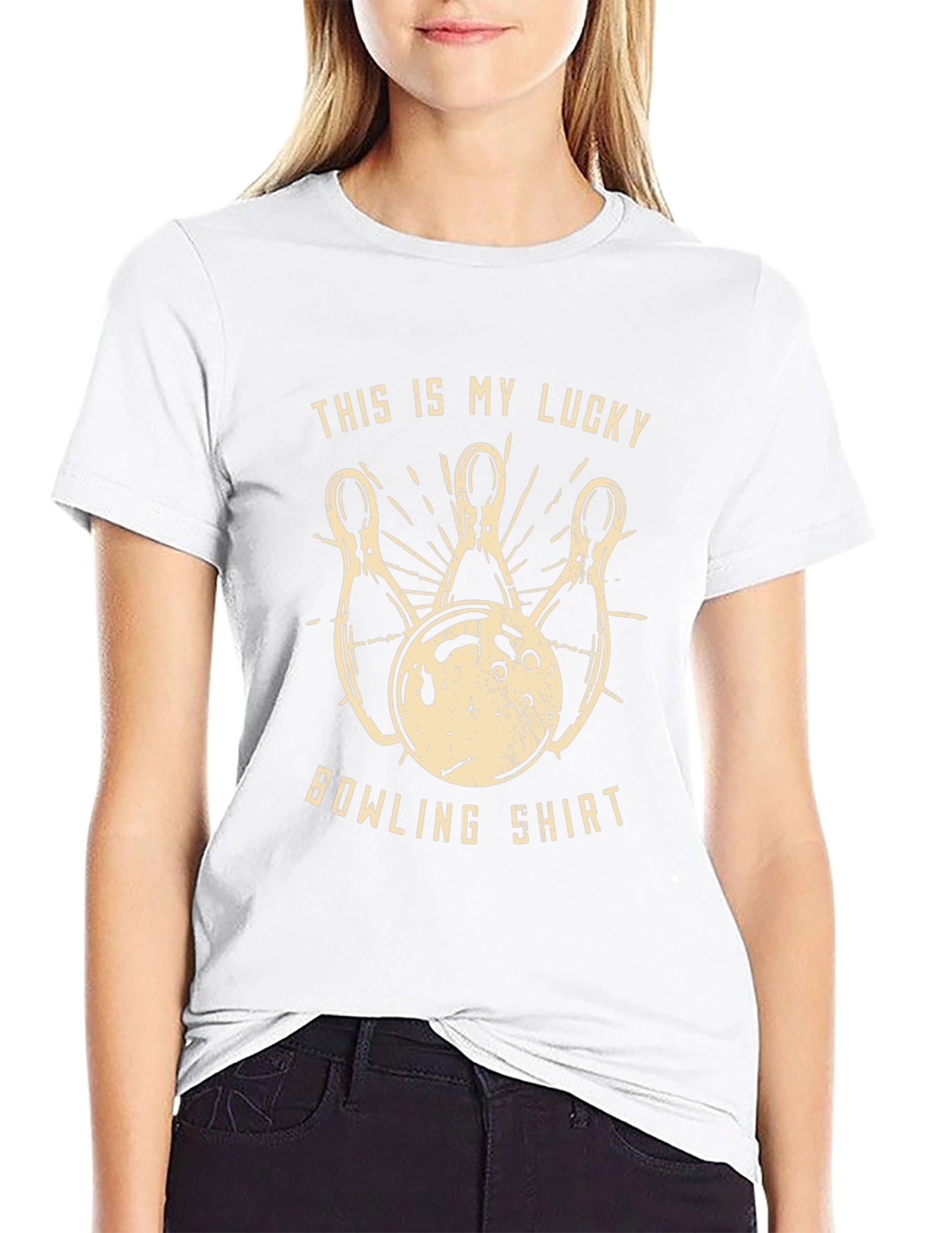 Lucky Bowling Shirt - Strike Style!