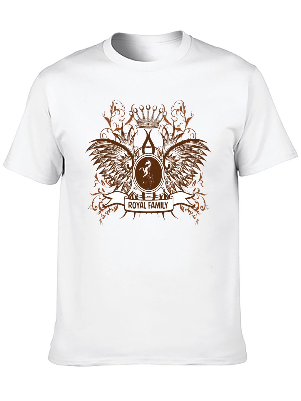Royal Family Crest Graphic T-Shirt