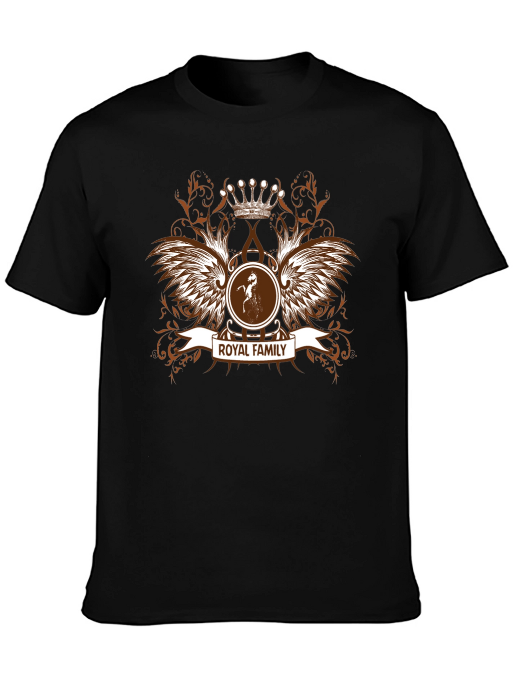 Royal Family Crest Graphic T-Shirt