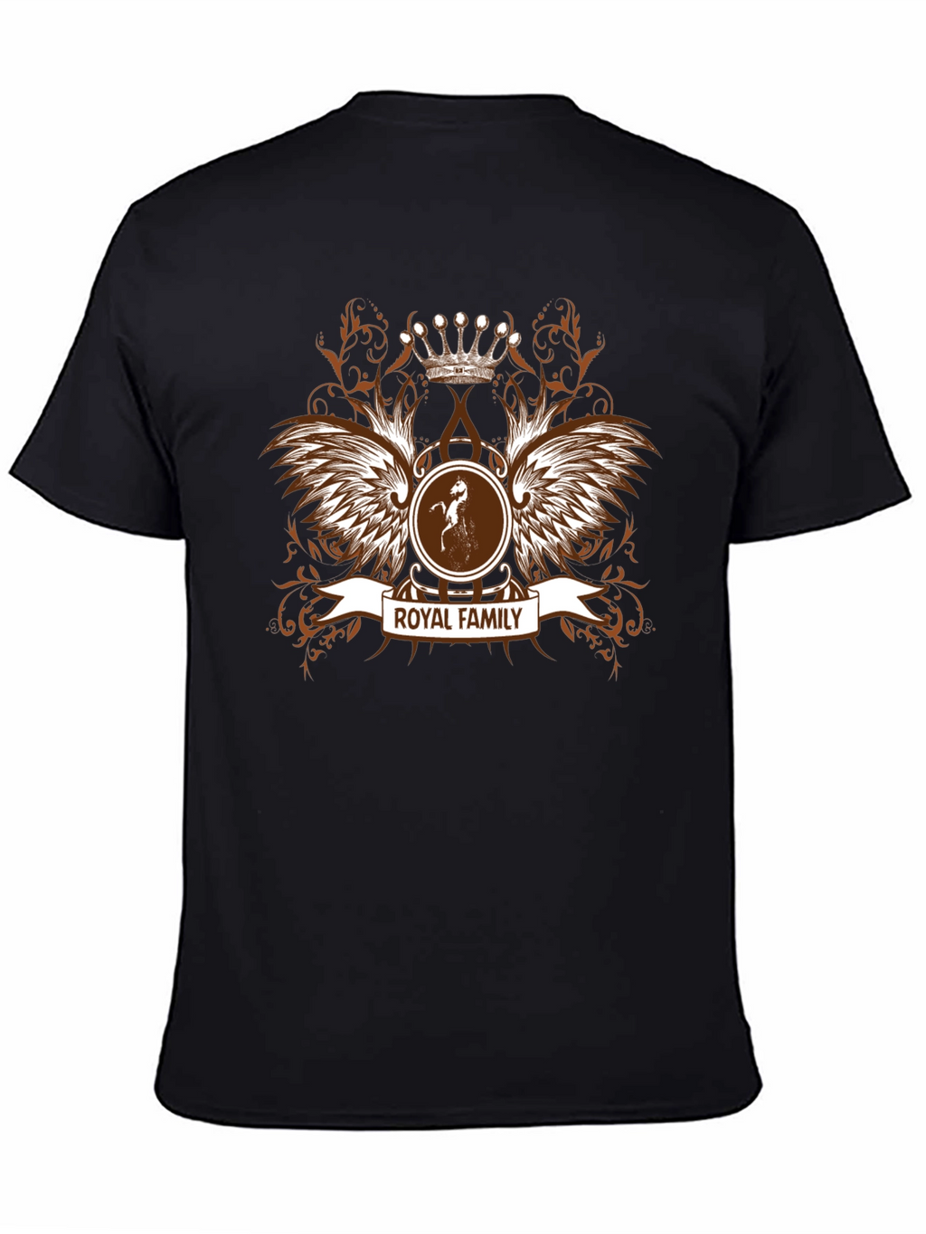 Royal Family Crest Graphic T-Shirt