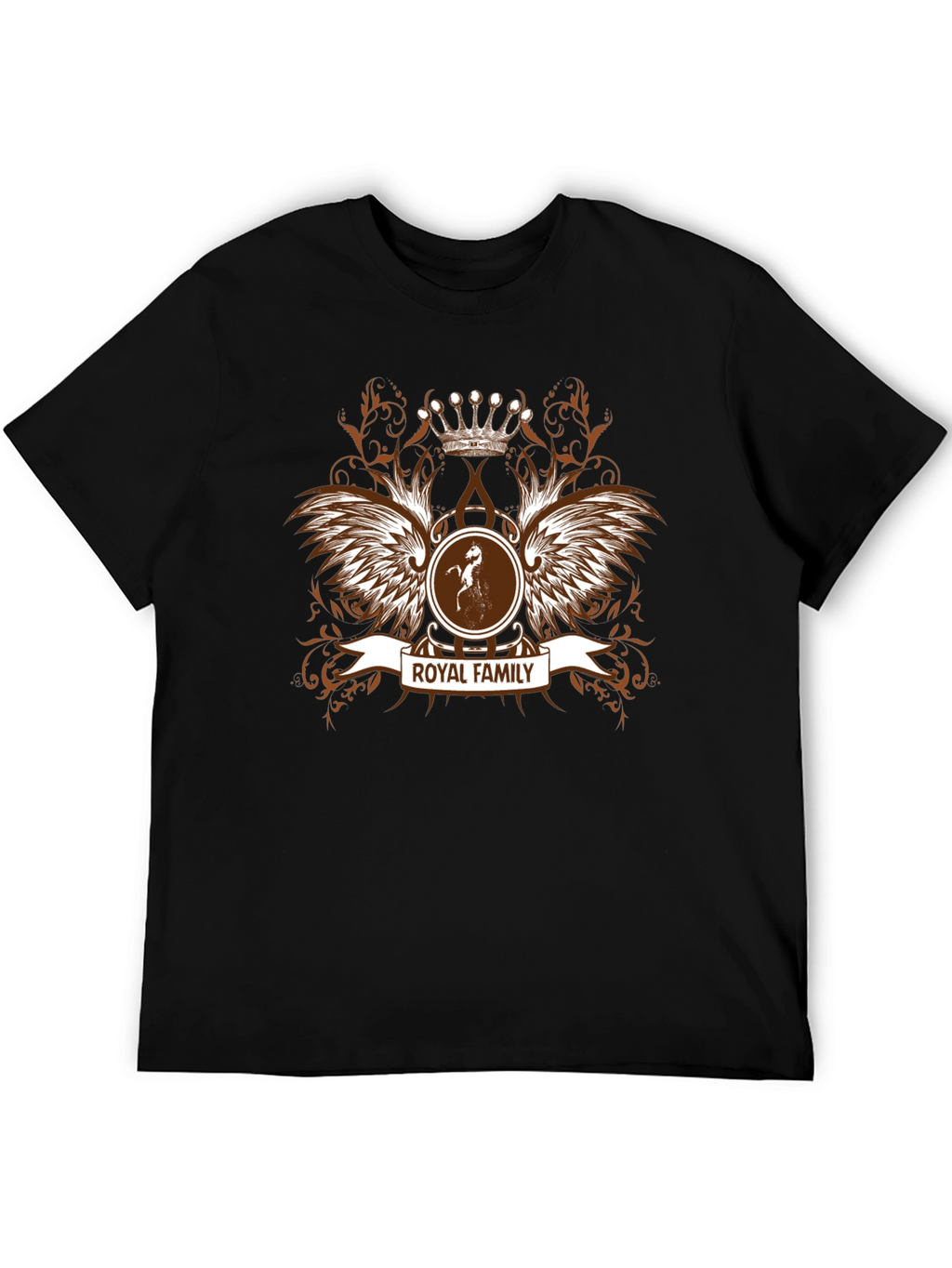 Royal Family Crest Graphic T-Shirt