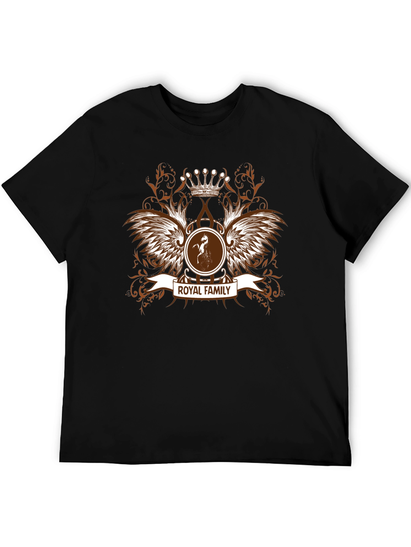 Royal Family Crest Graphic T-Shirt