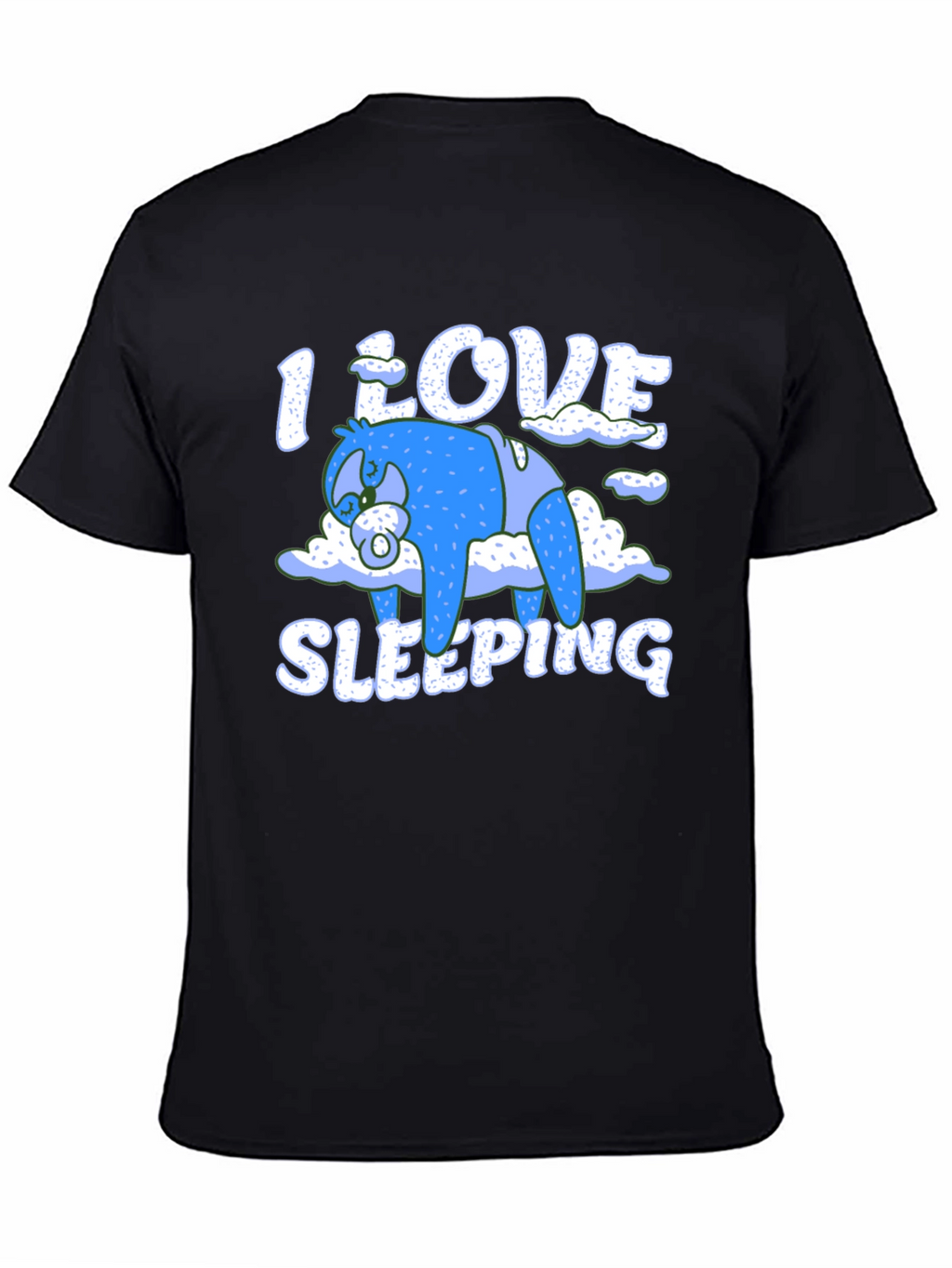 I Love Sleeping Sloth Graphic T-Shirt