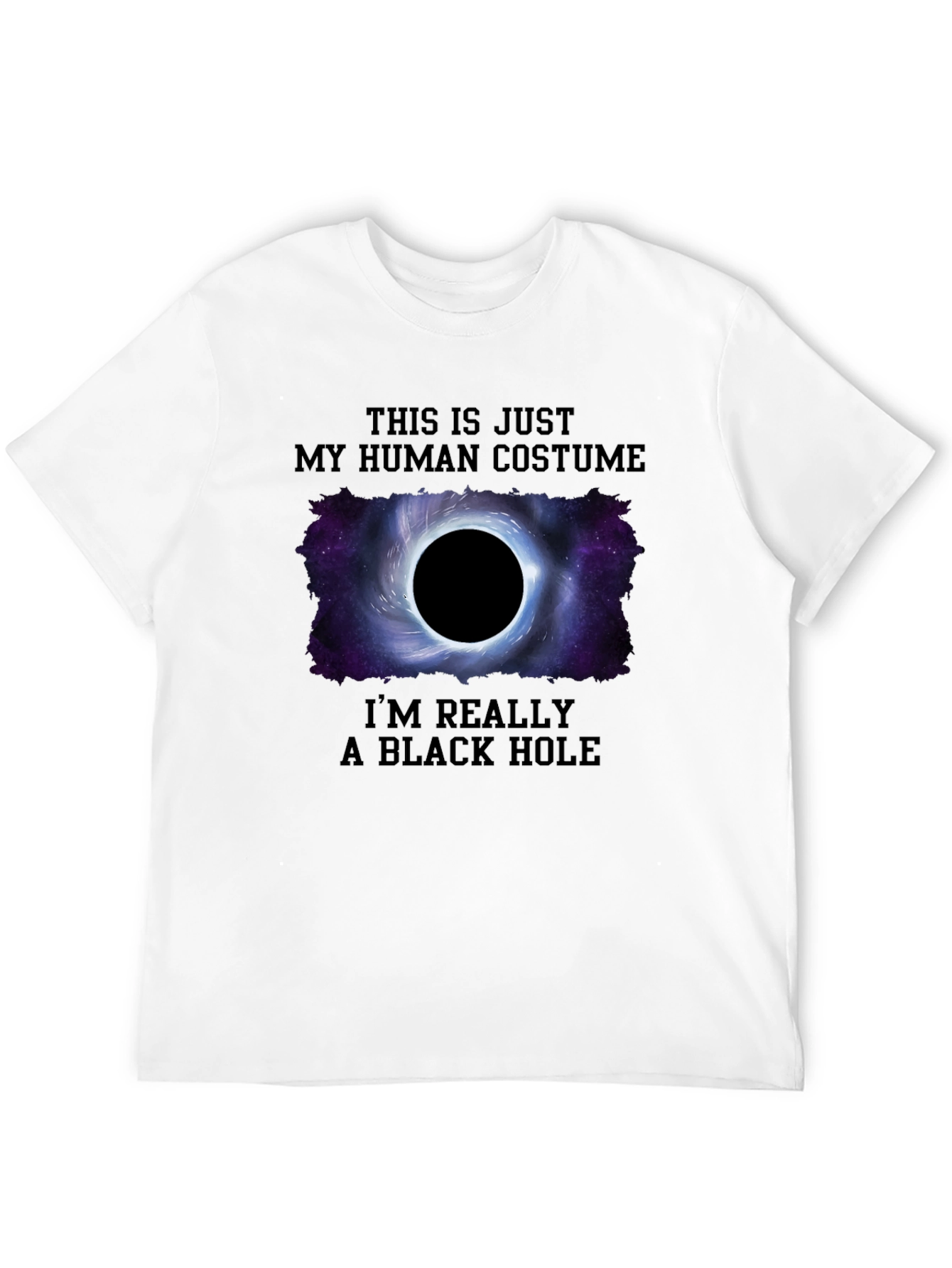 Black Hole Human Costume T-Shirt