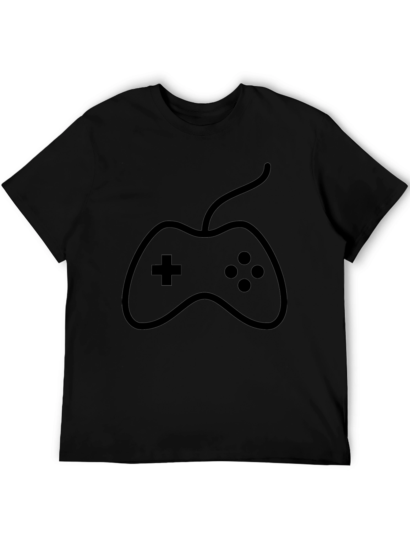 Gamer Style Black T-Shirt