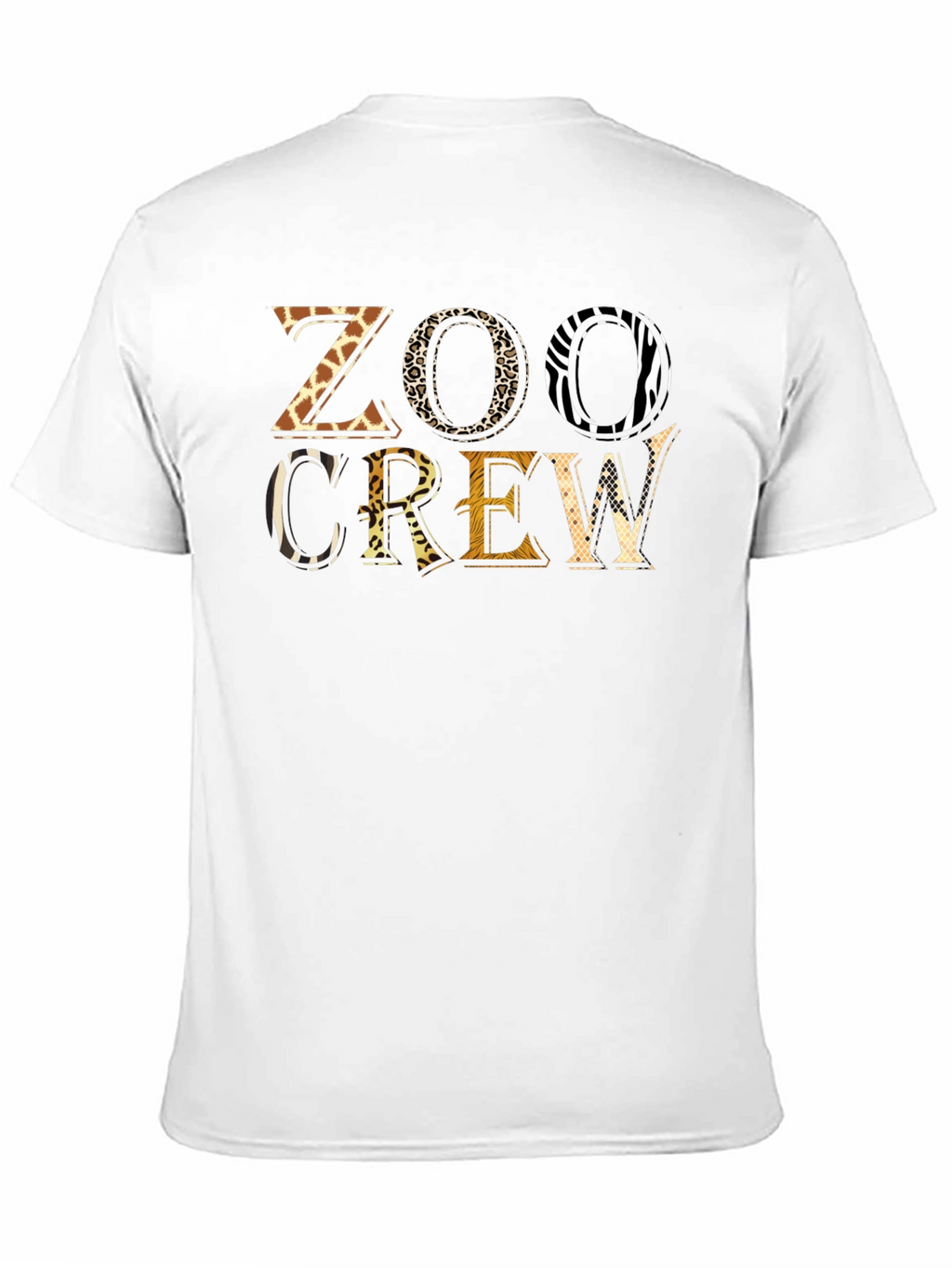 Zoo Crew Animal Print Graphic T-Shirt