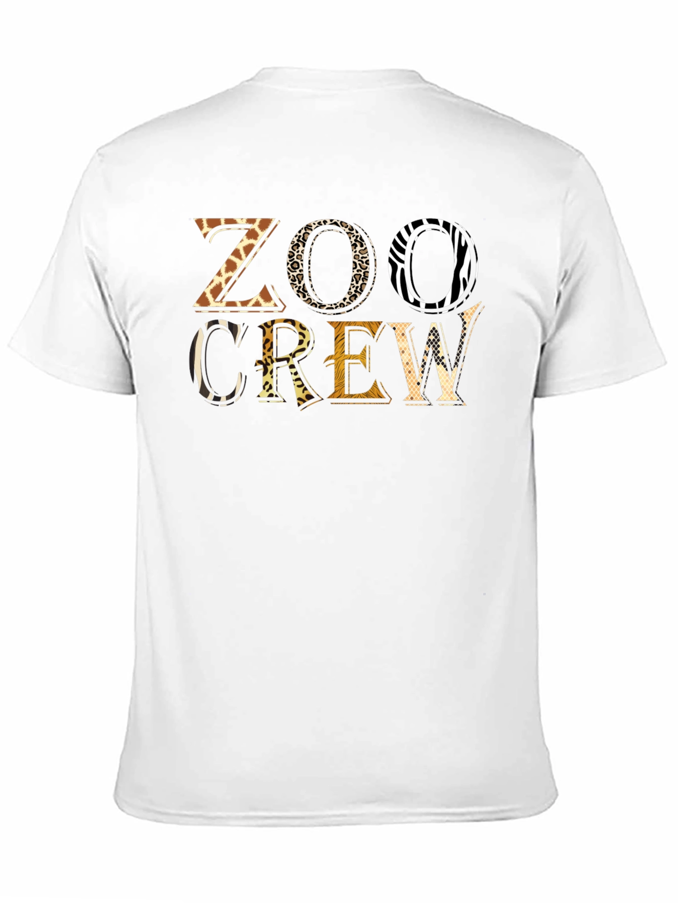Zoo Crew Animal Print Graphic T-Shirt