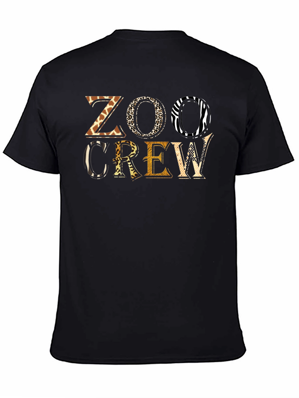Zoo Crew Animal Print Graphic T-Shirt