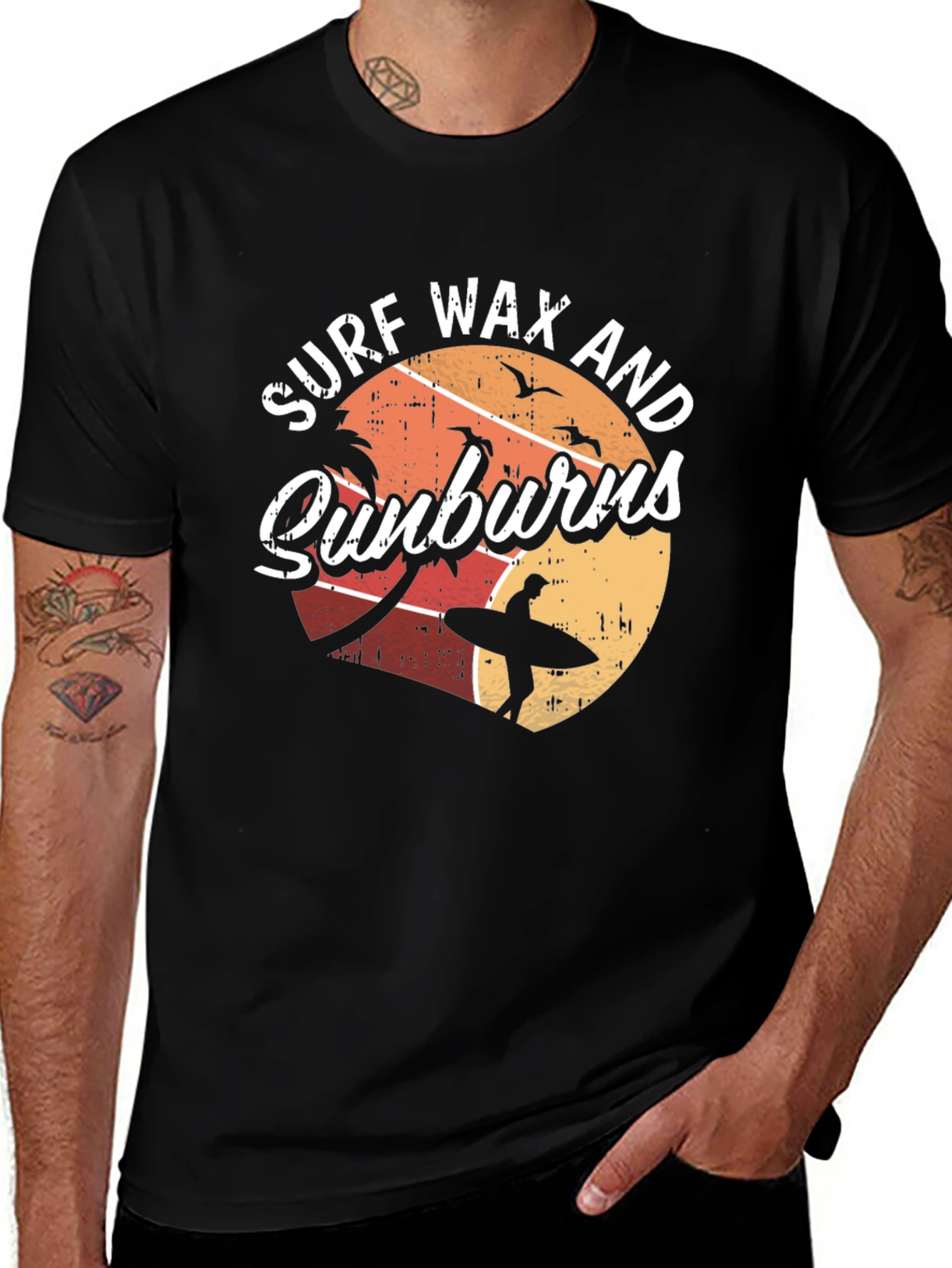 Surf Wax and Sunburns T-Shirt - Beach Summer