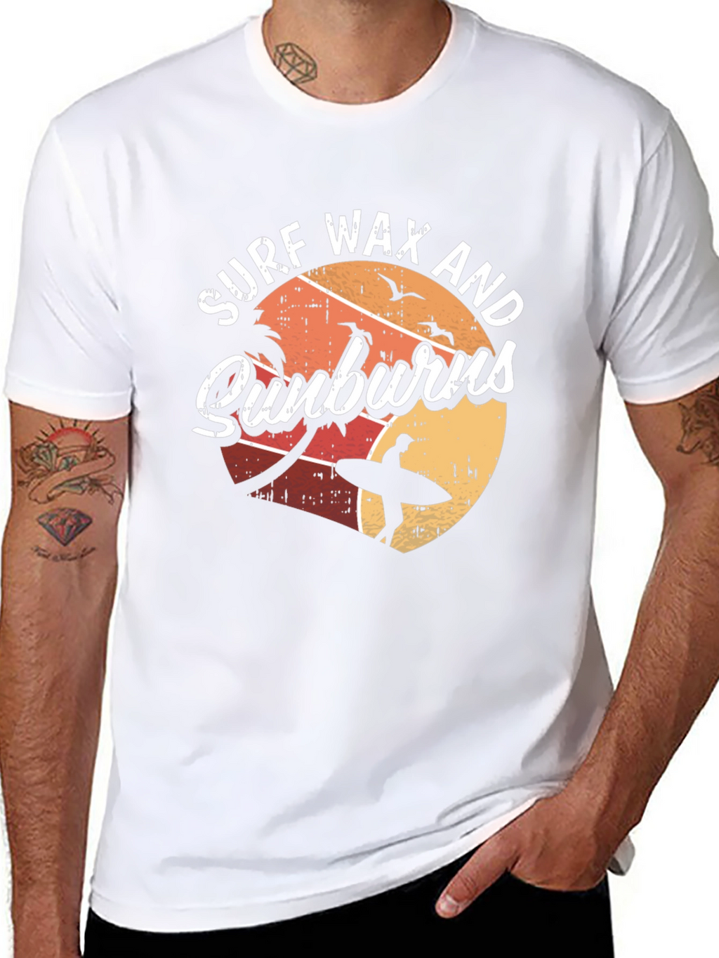 Surf Wax and Sunburns T-Shirt - Beach Summer