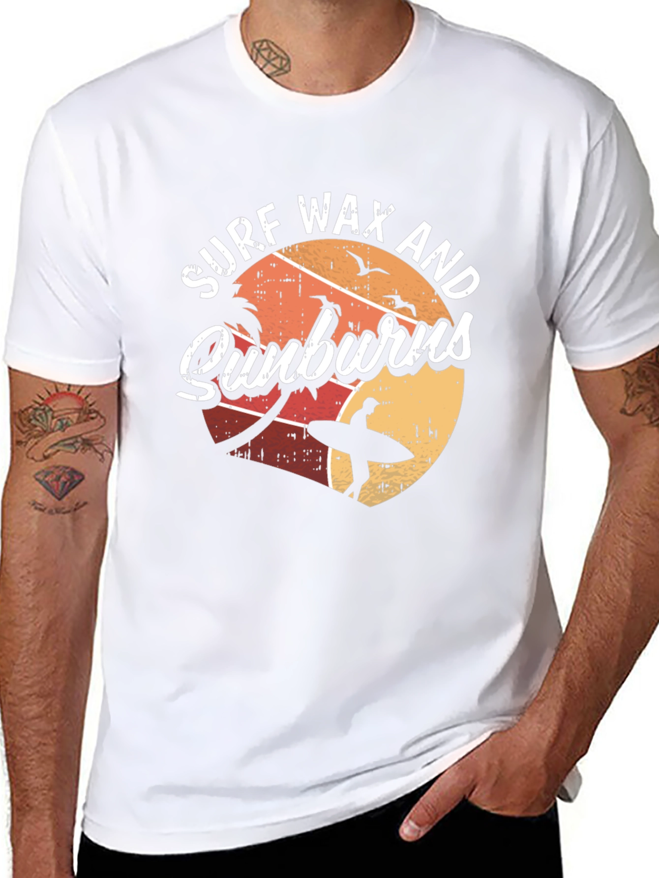 Surf Wax and Sunburns T-Shirt - Beach Summer