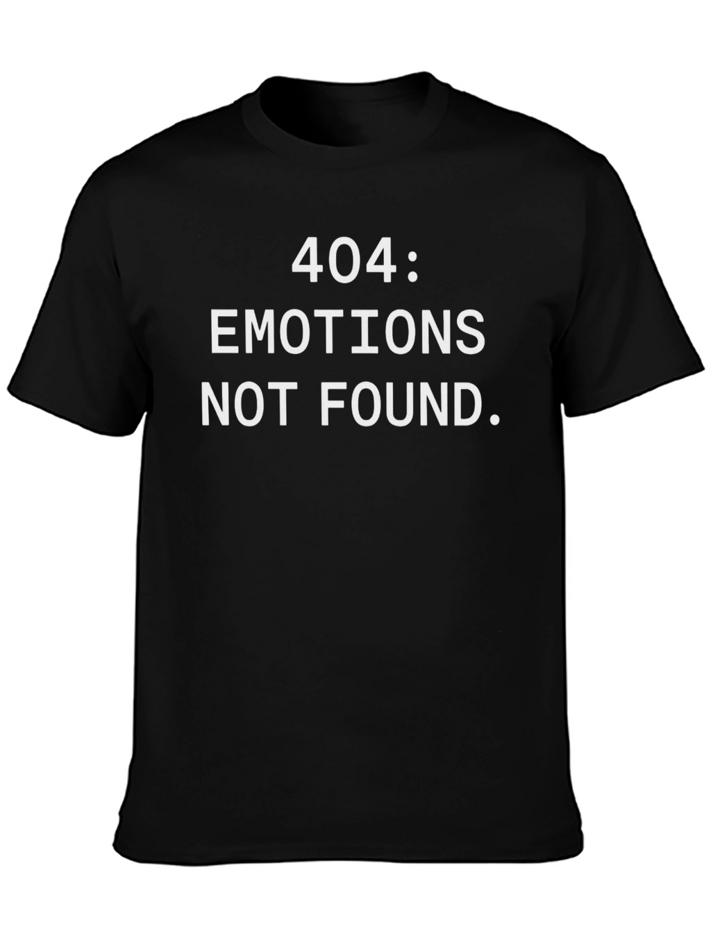404 Emotions Not Found Graphic T-Shirt