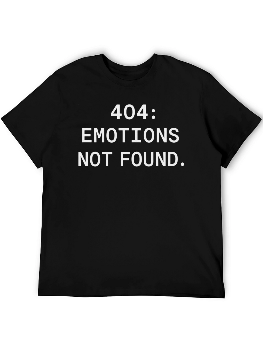 404 Emotions Not Found Graphic T-Shirt