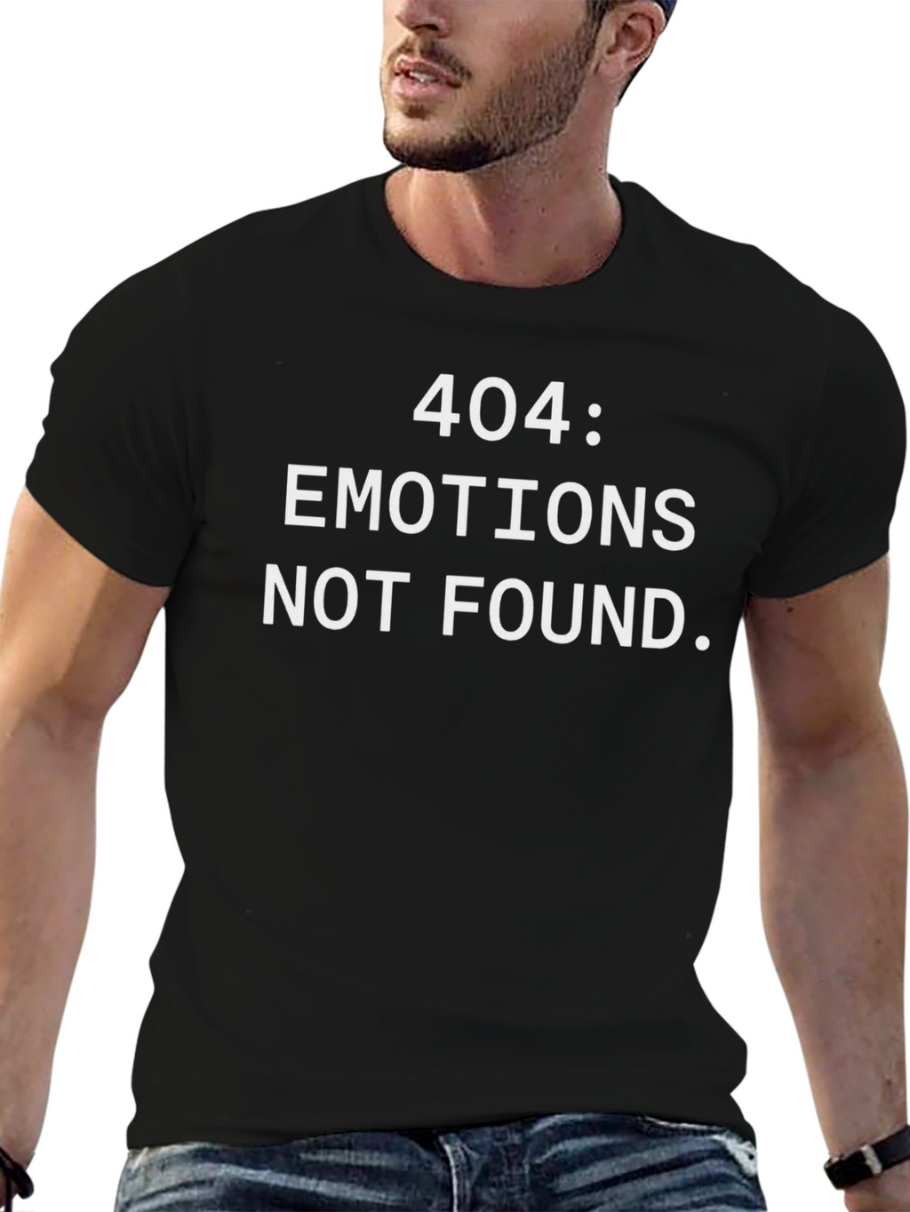 404 Emotions Not Found Graphic T-Shirt