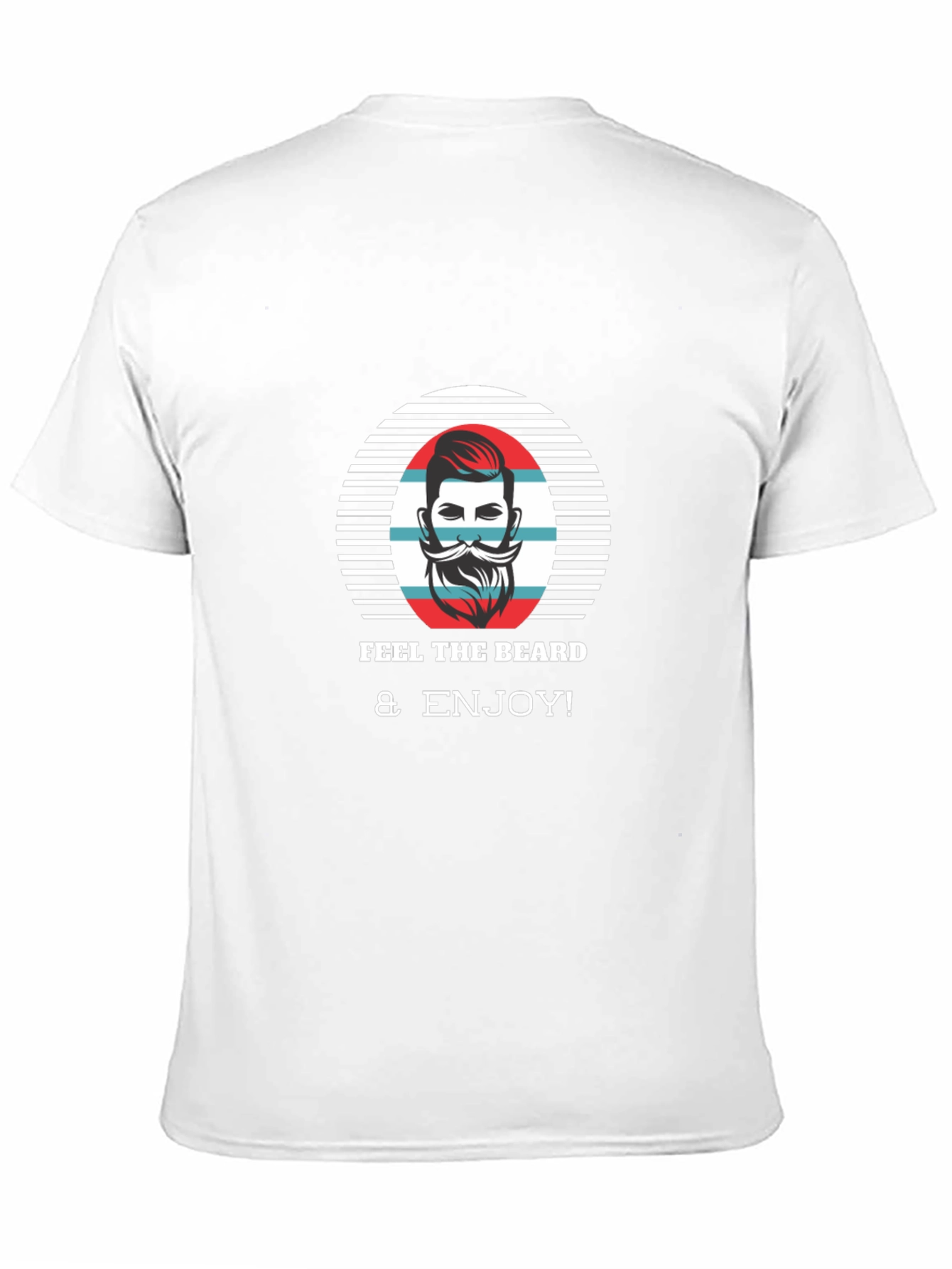 Feel The Beard & Enjoy Black T-Shirt