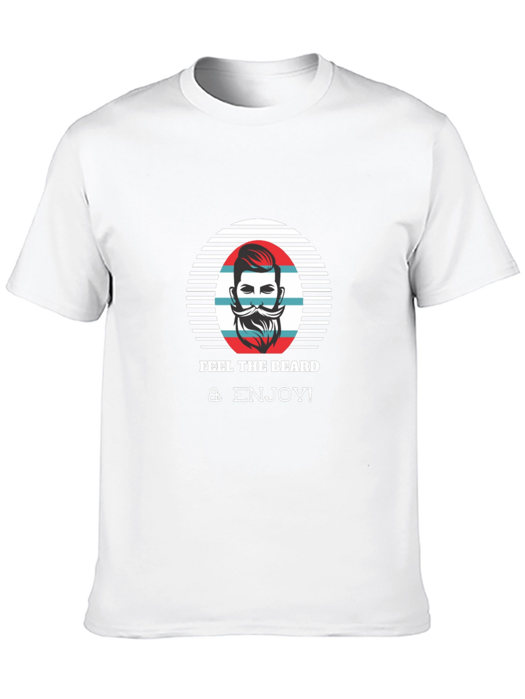 Feel The Beard & Enjoy Black T-Shirt