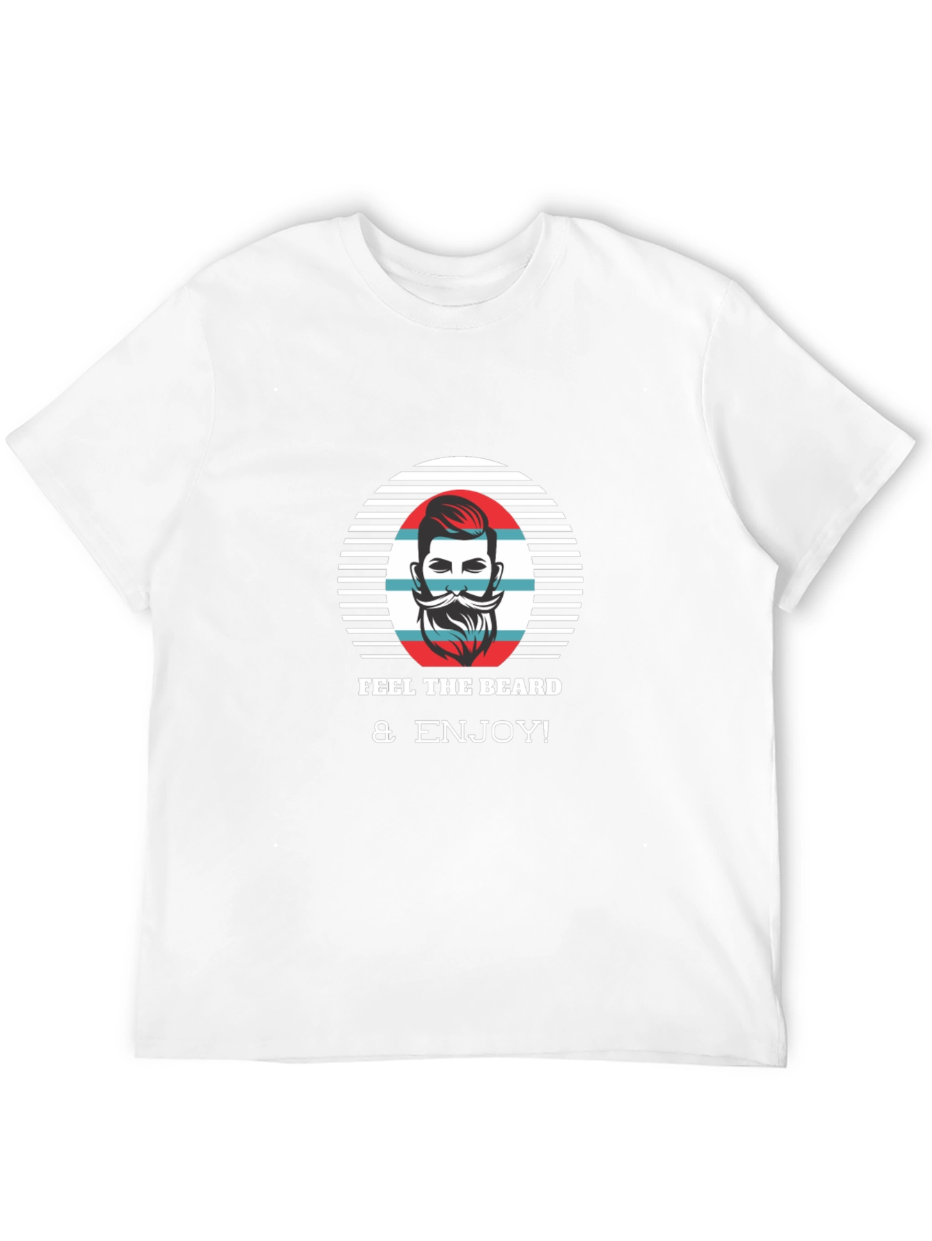 Feel The Beard & Enjoy Black T-Shirt