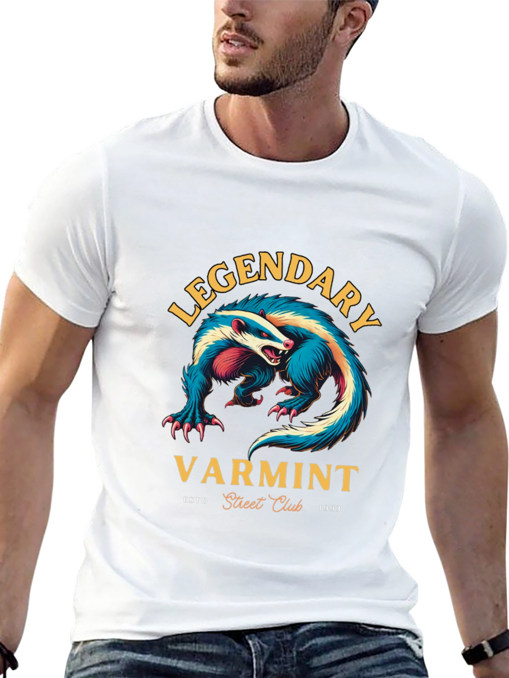 Legendary Varmint Graphic Tee - Street Club Style