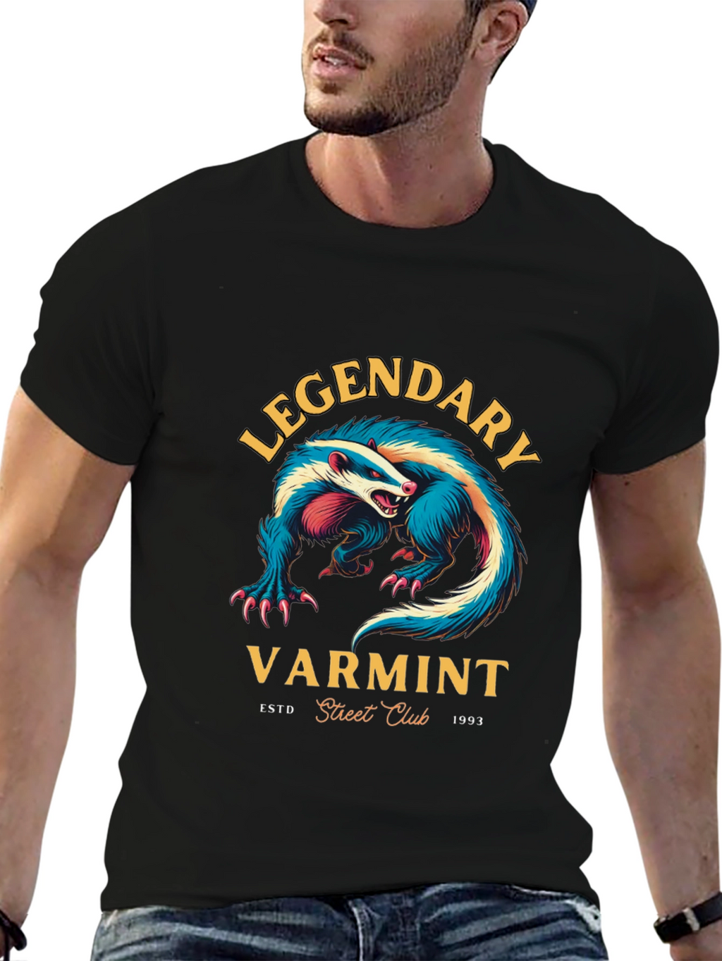 Legendary Varmint Graphic Tee - Street Club Style