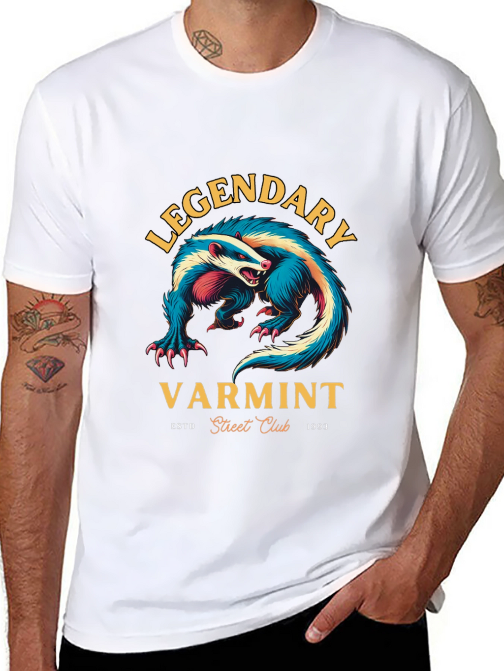 Legendary Varmint Graphic Tee - Street Club Style