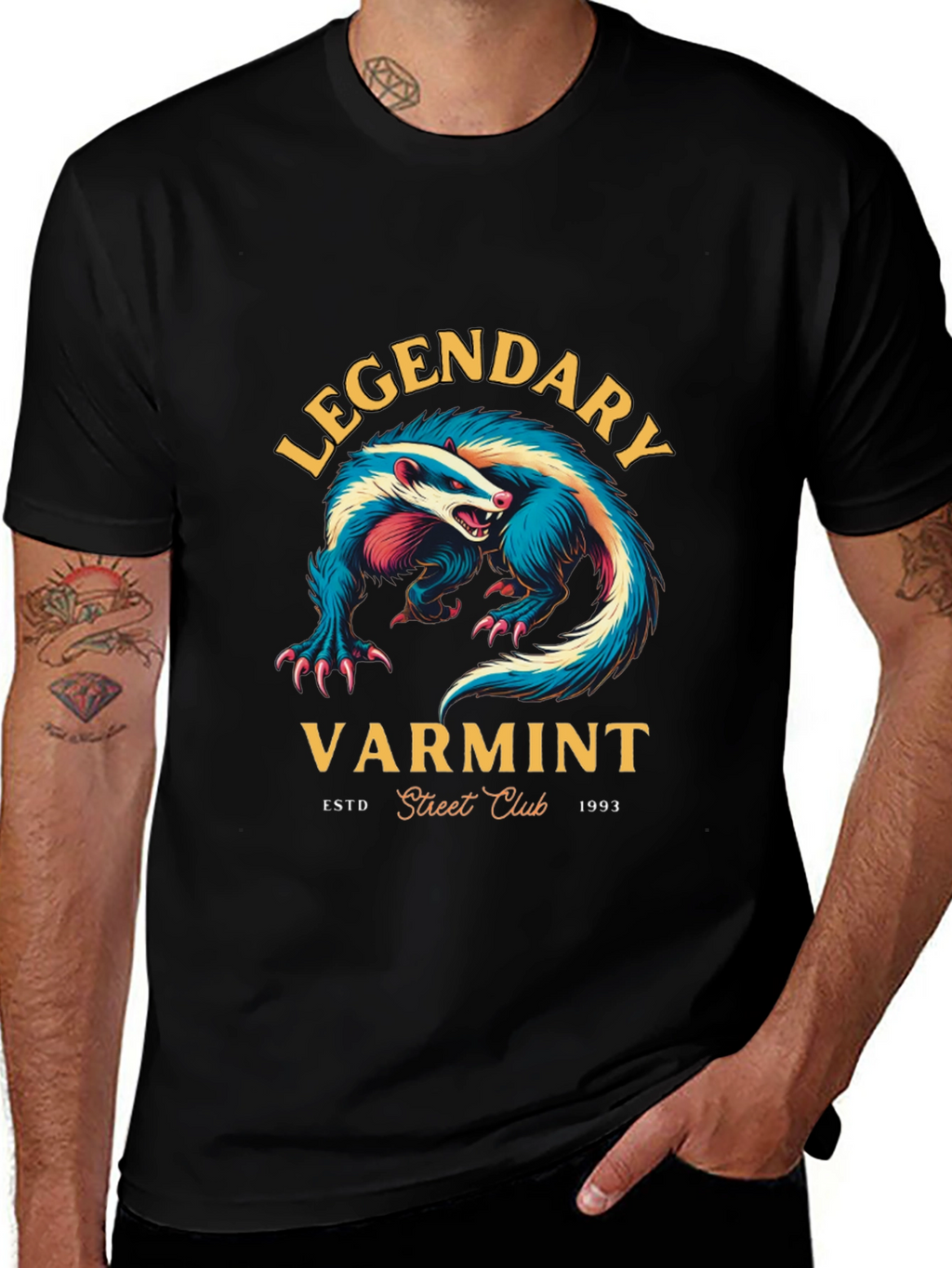 Legendary Varmint Graphic Tee - Street Club Style