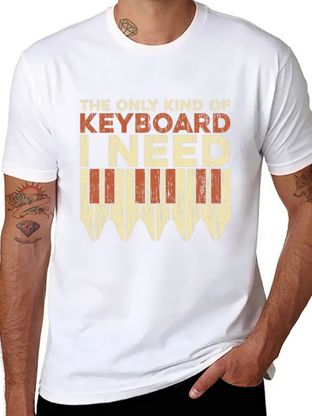 The Only Keyboard I Need T-Shirt