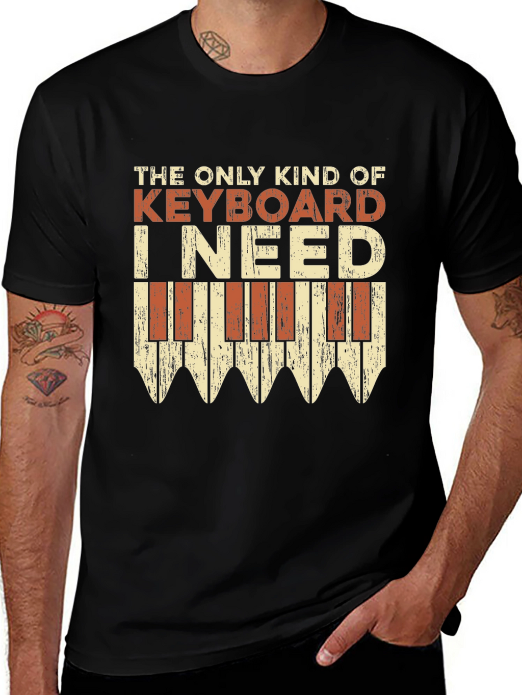 The Only Keyboard I Need T-Shirt