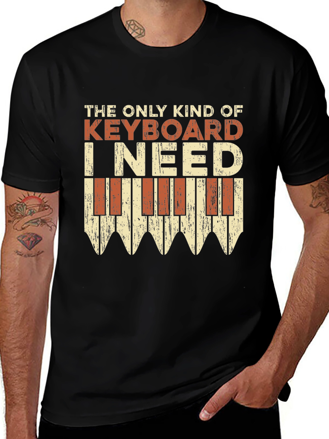 The Only Keyboard I Need T-Shirt