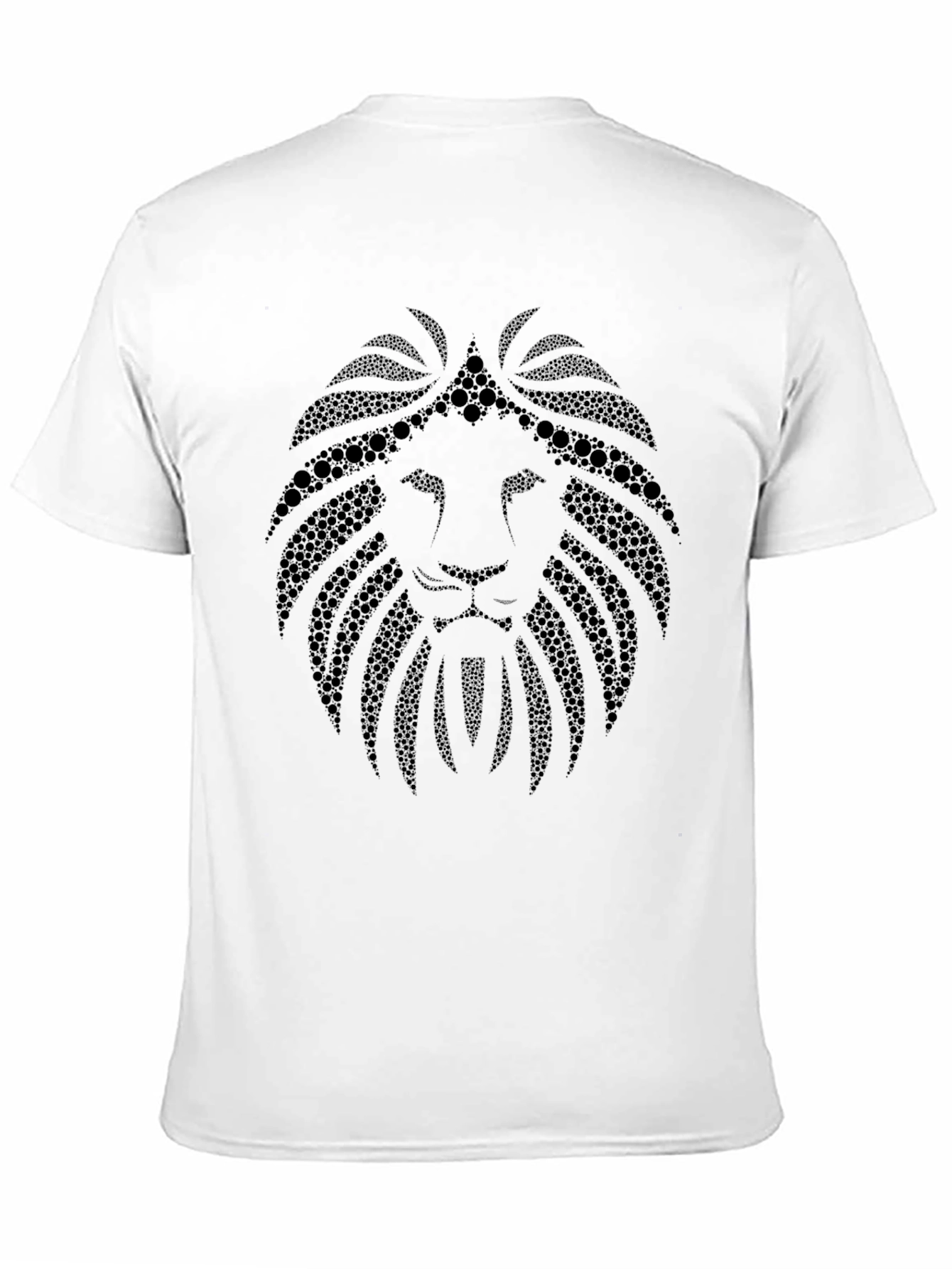 Lion Art Black T-Shirt
