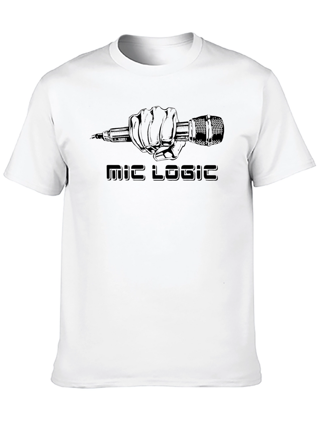Mic Logic Graphic Tee - Black